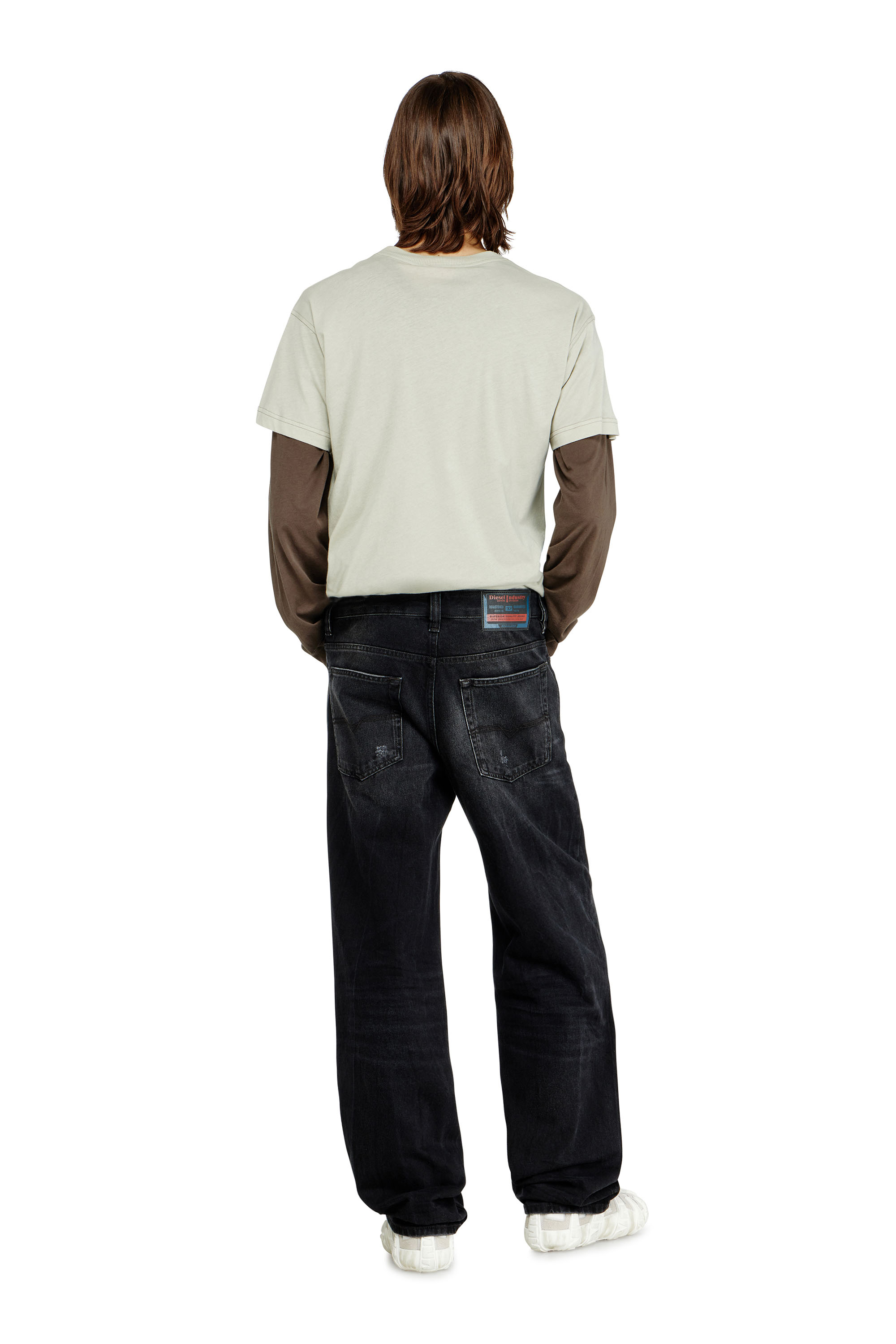 Diesel - Man's Relaxed Jeans 2001 D-Macro 0BEBB, Black - 4