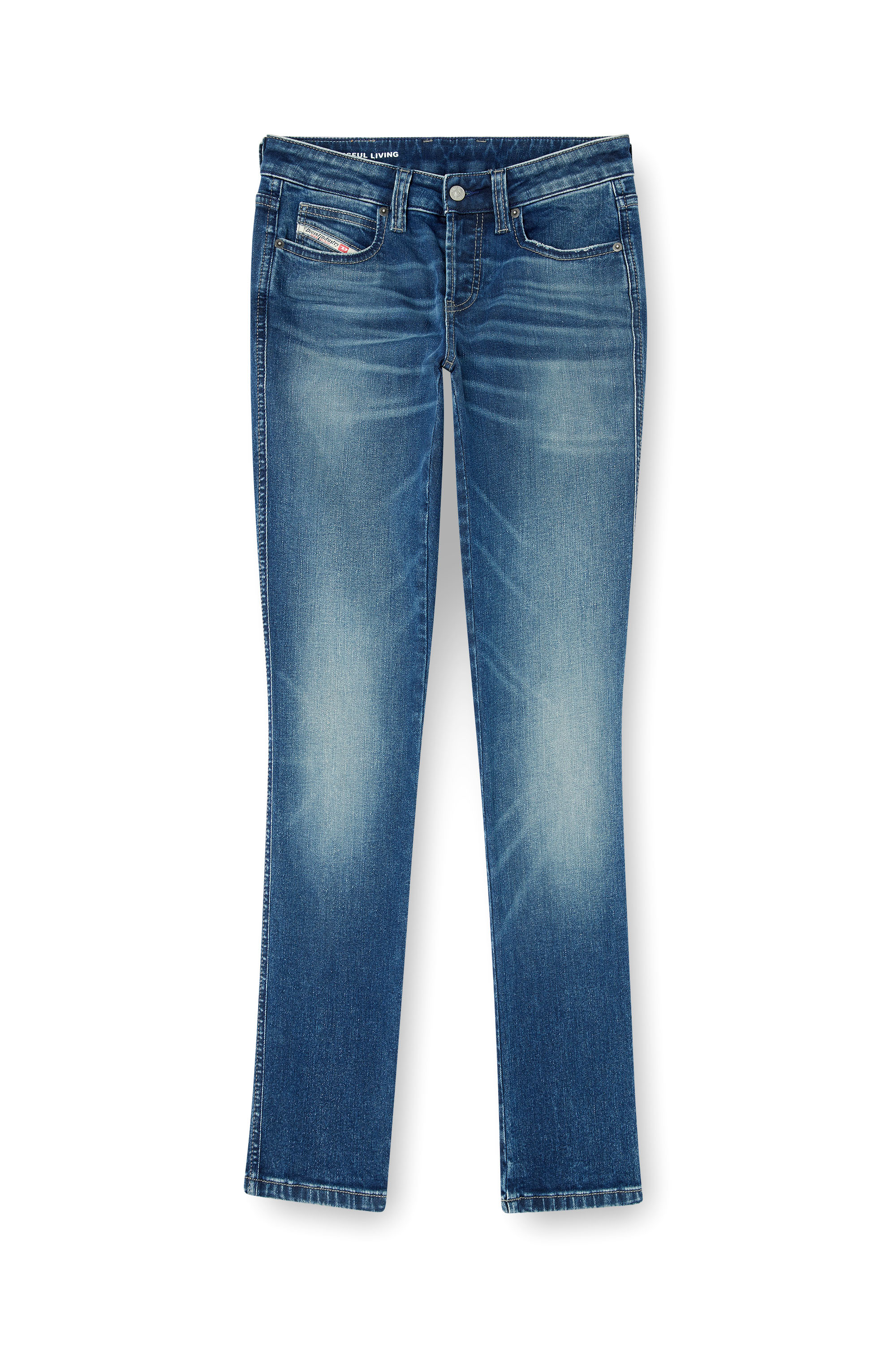 Diesel - Damen Slim Jeans 1992 D-Jiann 0DBEE, Mittelblau - 6
