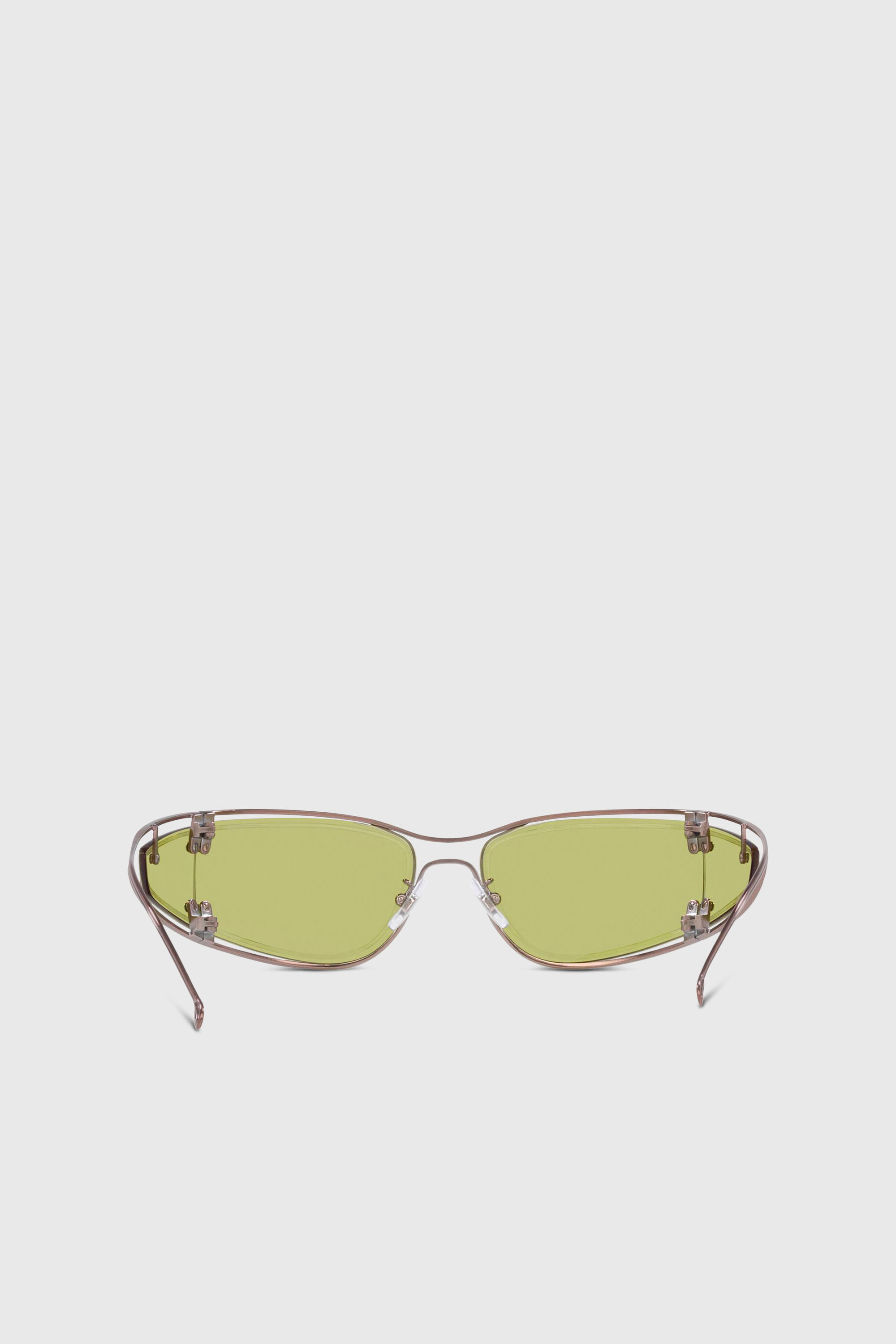 Diesel - 0DL1001, Unisex Sonnenbrille in Wraparound-Konstruktion in Gr&uuml;n - 5