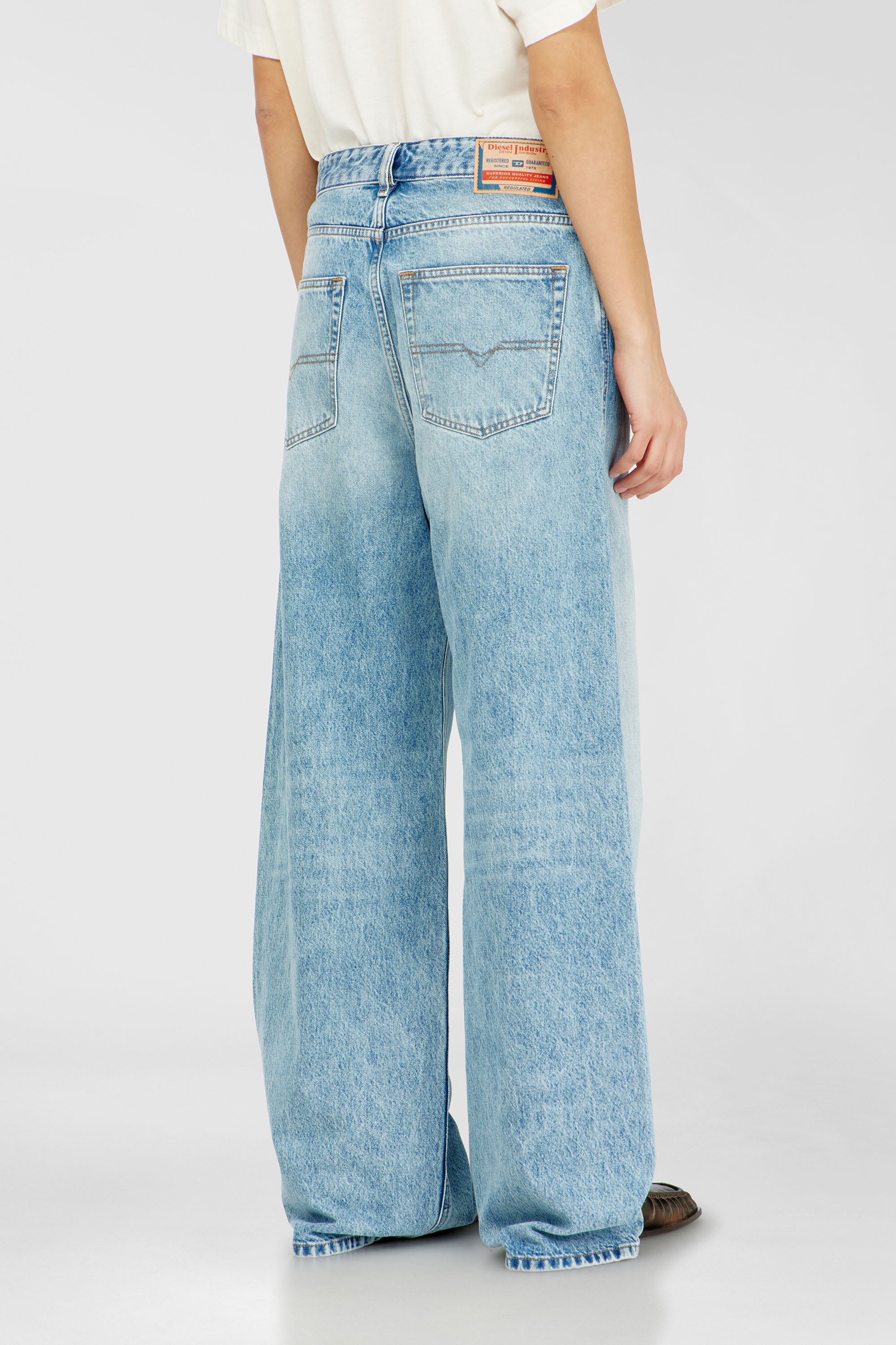 Diesel - Relaxed Jeans 1996 D-Sire 09I29 Mixte, Bleu Clair - Image 5