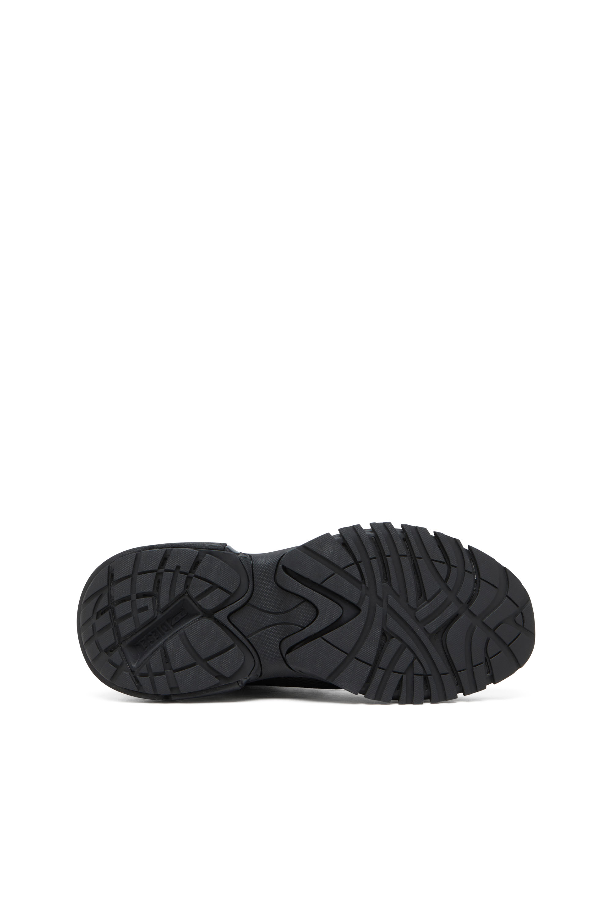 Diesel - S-PRO-V-DENSE LOW W, S-Pro-V-Dense-Sneaker monocromatiche in rete con logo Oval D Donna in Nero - 4