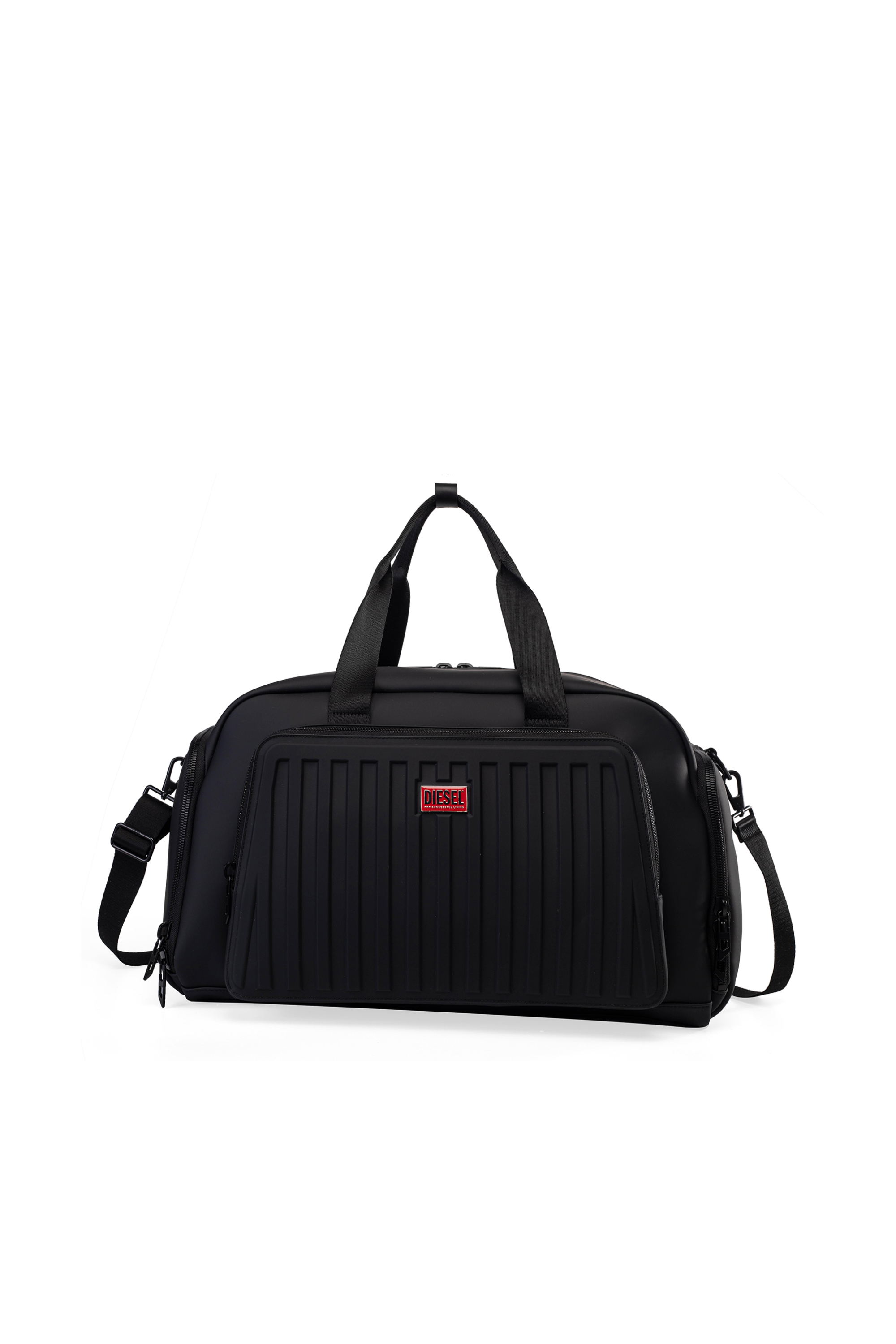 Diesel - DIESEL ALUMINUM DUFFLE- DSB004, Sac de voyage business pratique Mixte in Noir - 1