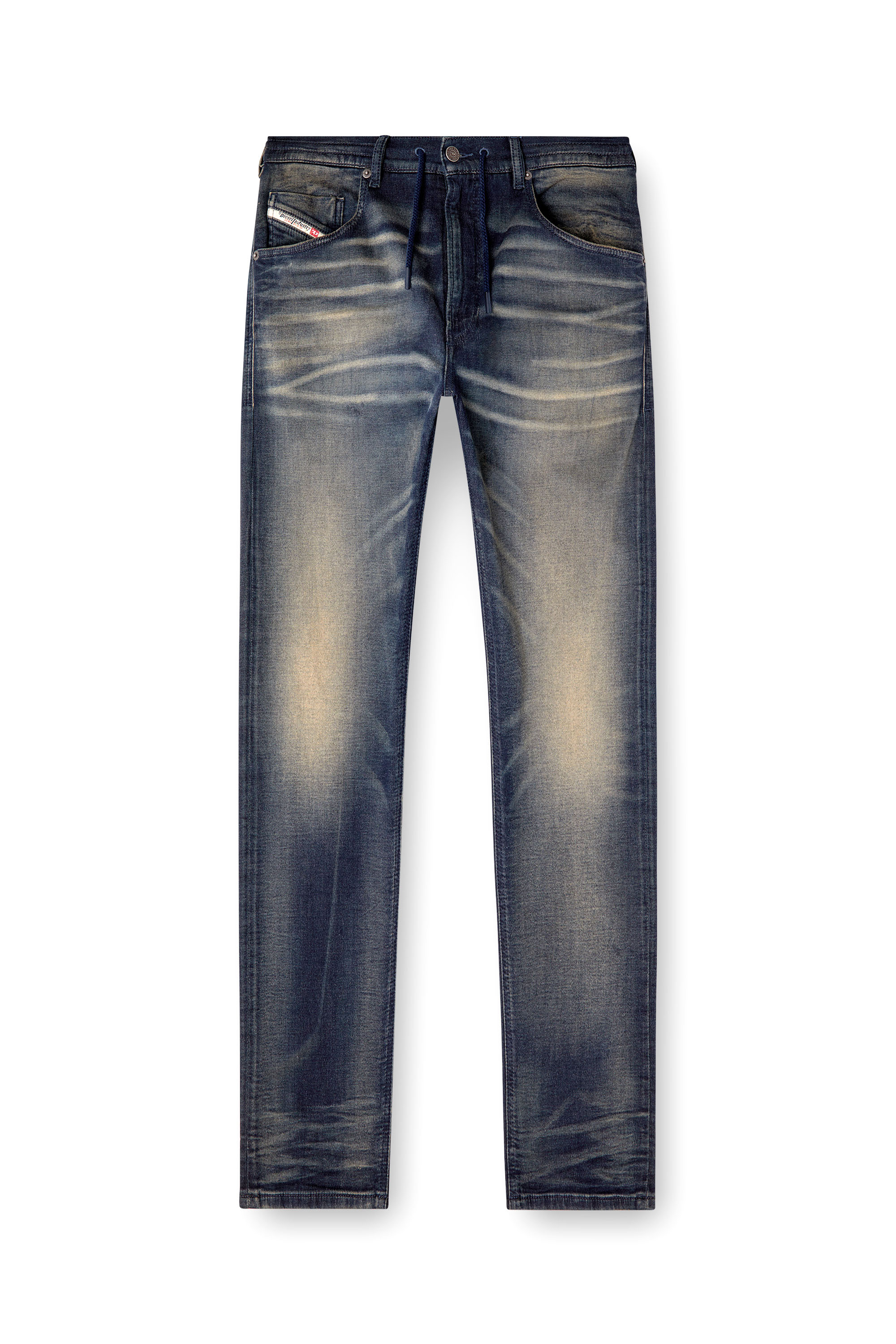 Diesel - Regular 2030 D-Krooley Joggjeans® 068PM Uomo, Blu Scuro - Image 3