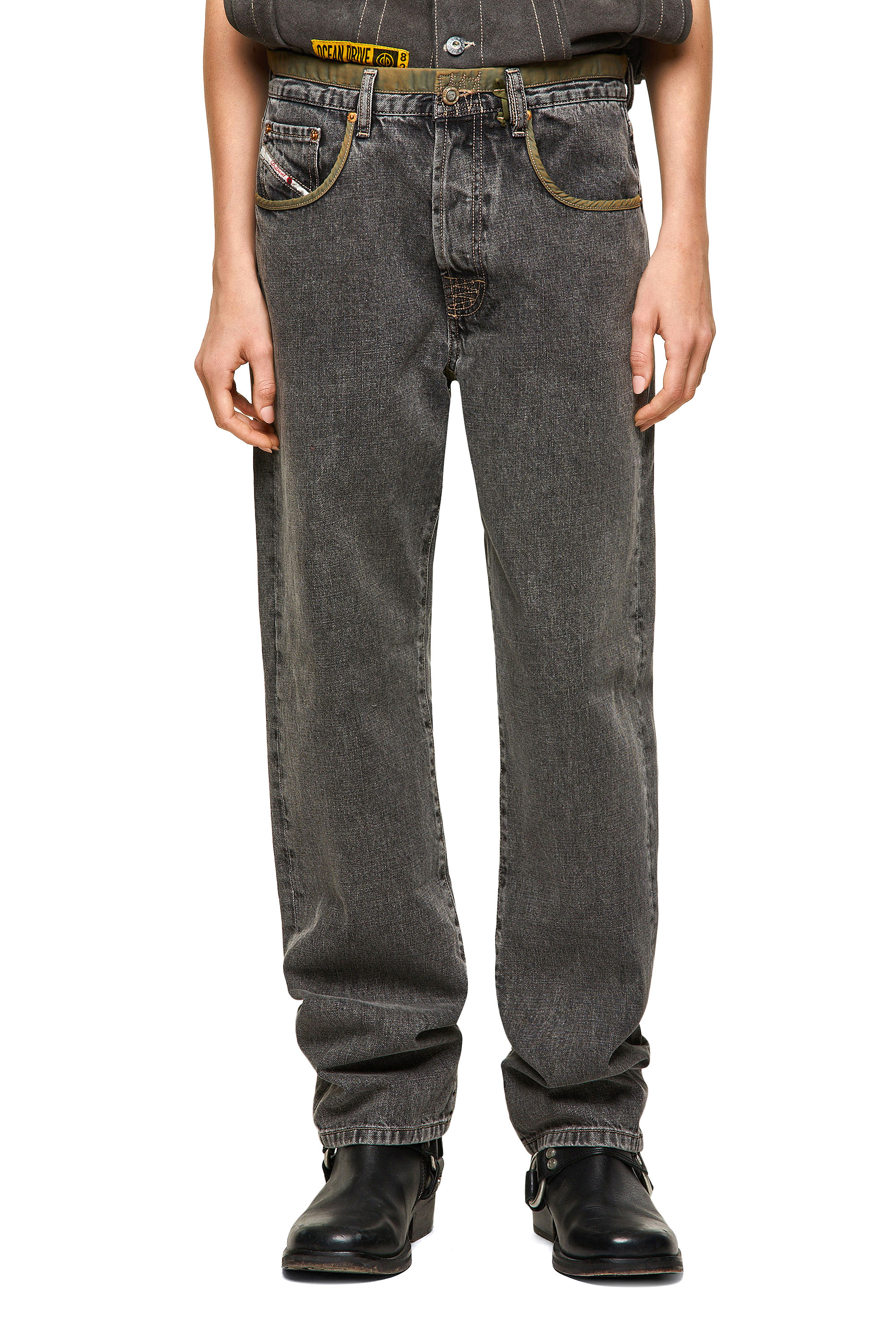 DxD-P3 0CBBH, Nero/Grigio scuro - Jeans