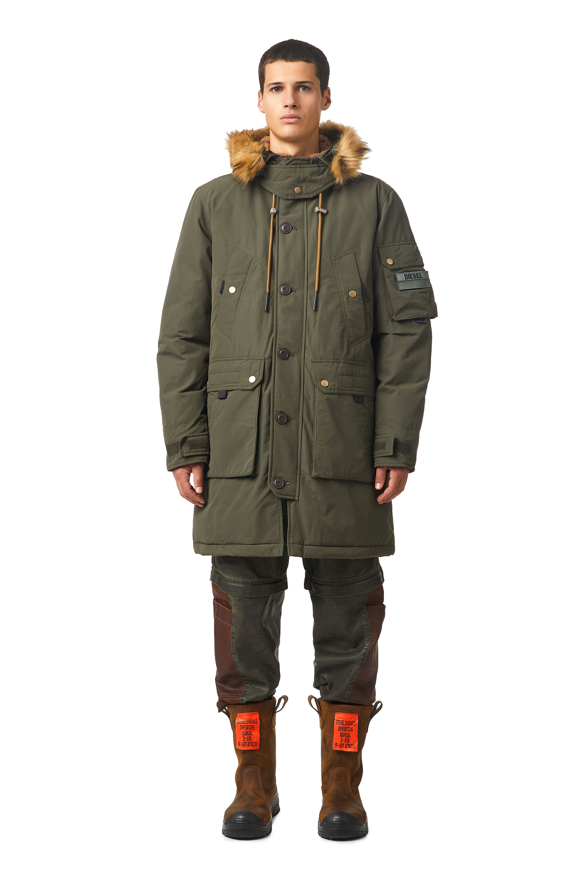 W-COLBY-21, Grigio - Giacche invernali