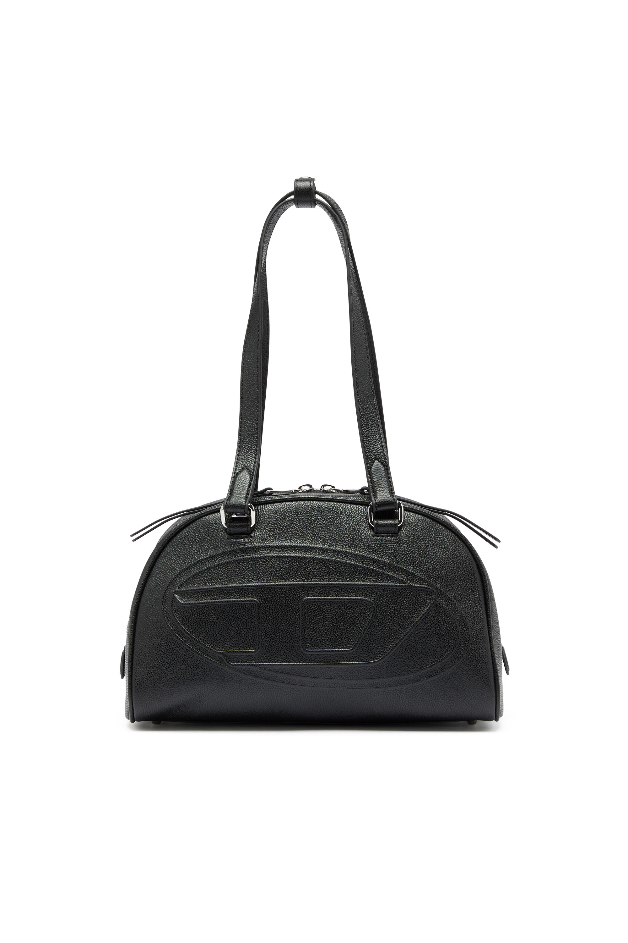 Diesel - 1DR DOME SHOULDER, 1DR Dome - Borsa Boston in pelle con logo embossato Unisex in ToBeDefined - 1