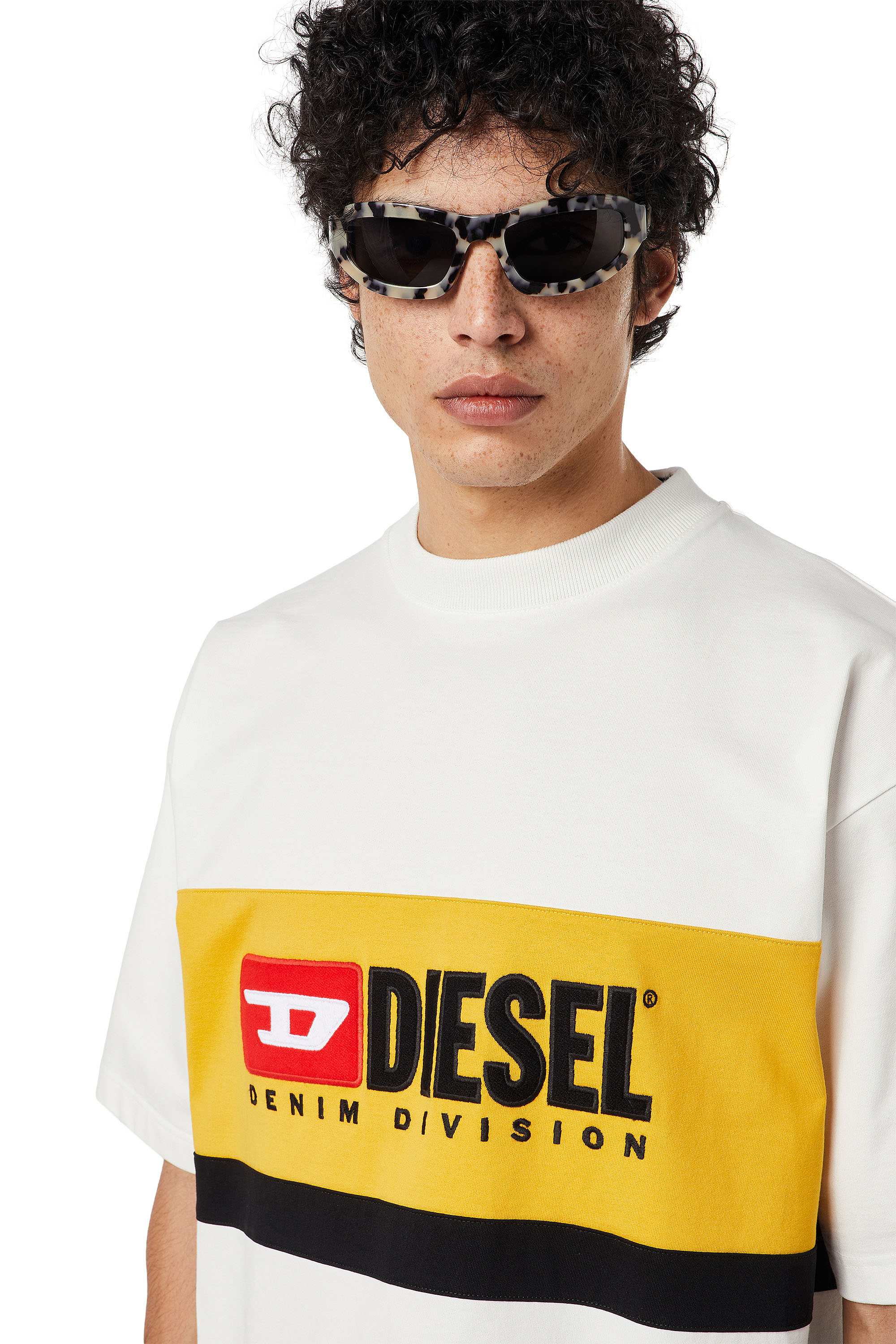 Diesel - T-STREAP-DIVISION, Bianco - Image 4
