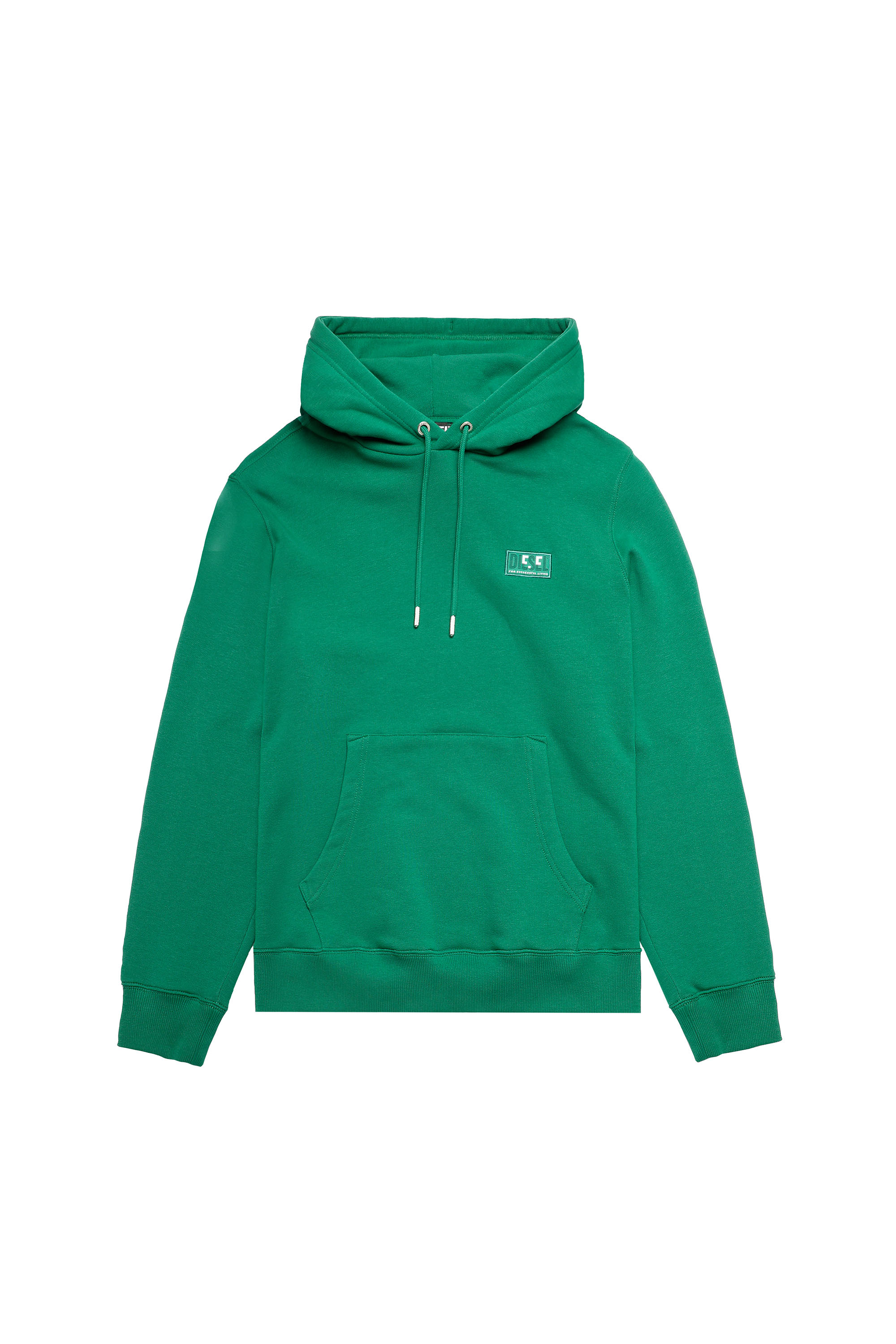 S-GIRK-HOOD-C.C, Vert Foncé - Pull Cotton
