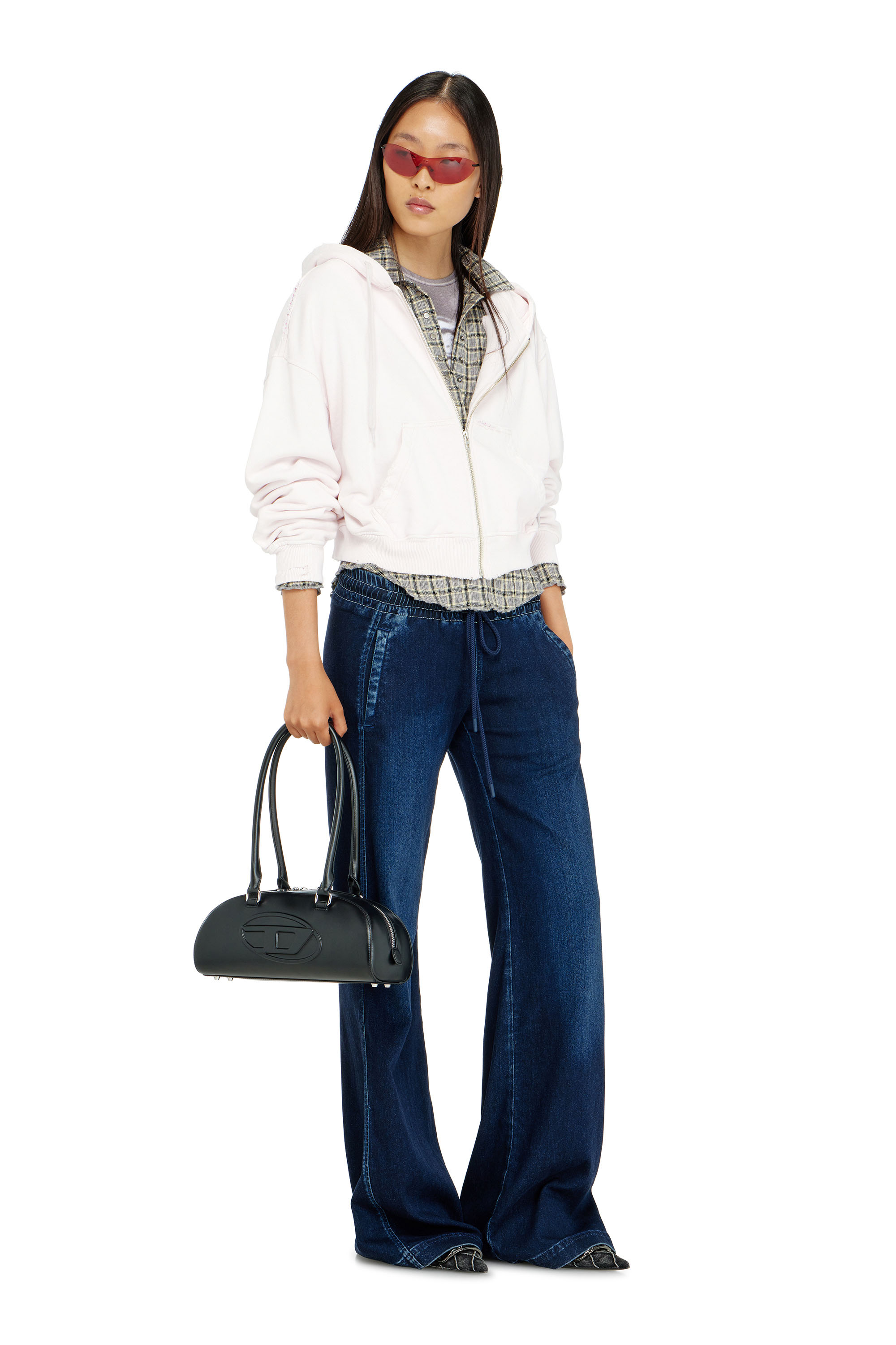 Diesel - Relaxed 2078 D-Ainty Joggjeans&reg; 09P96 Femme, Bleu Fonc&eacute; - Image 1