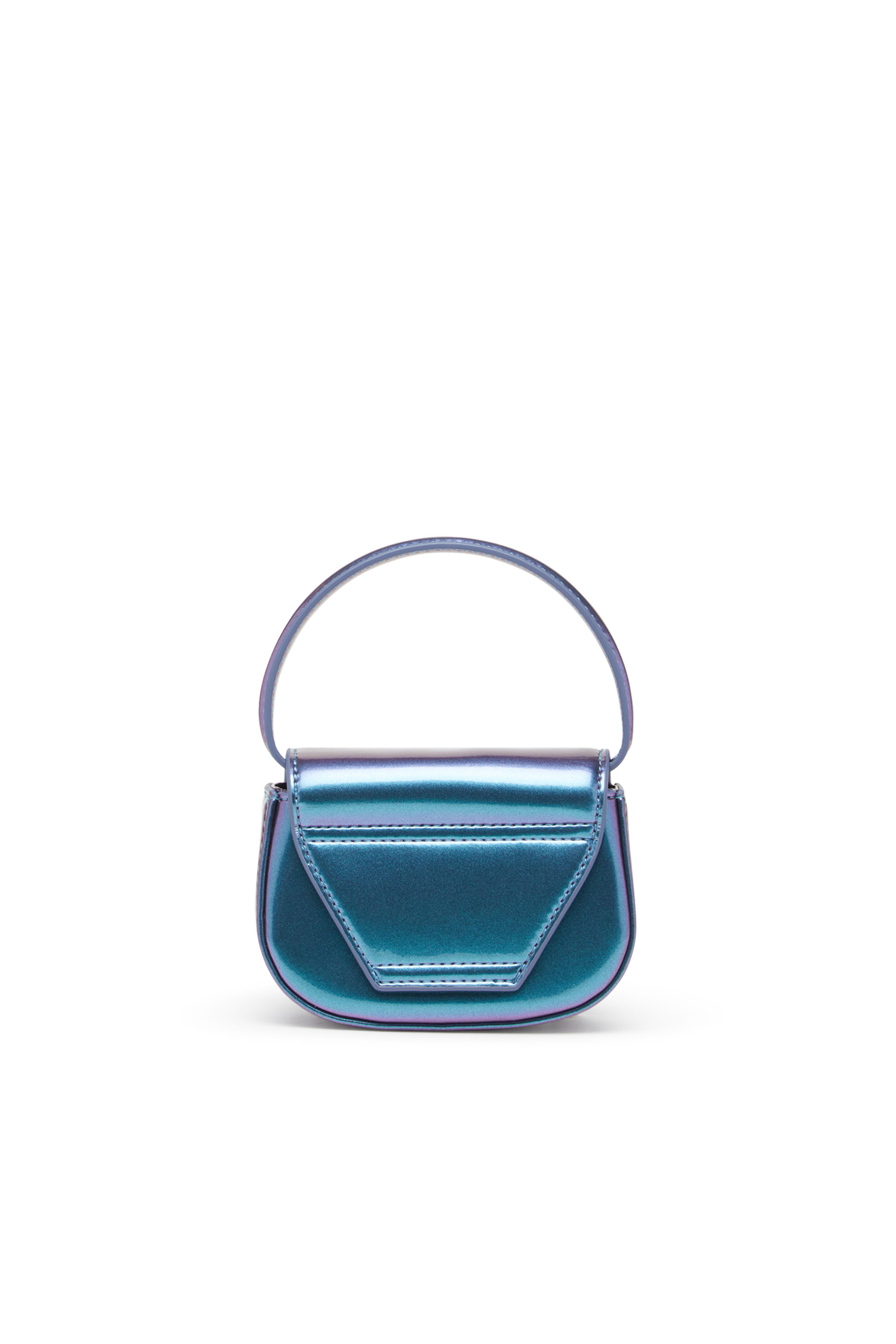 Diesel - 1DR XS, Donna 1DR XS-Iconica mini bag iridescente in Blu - Image 2