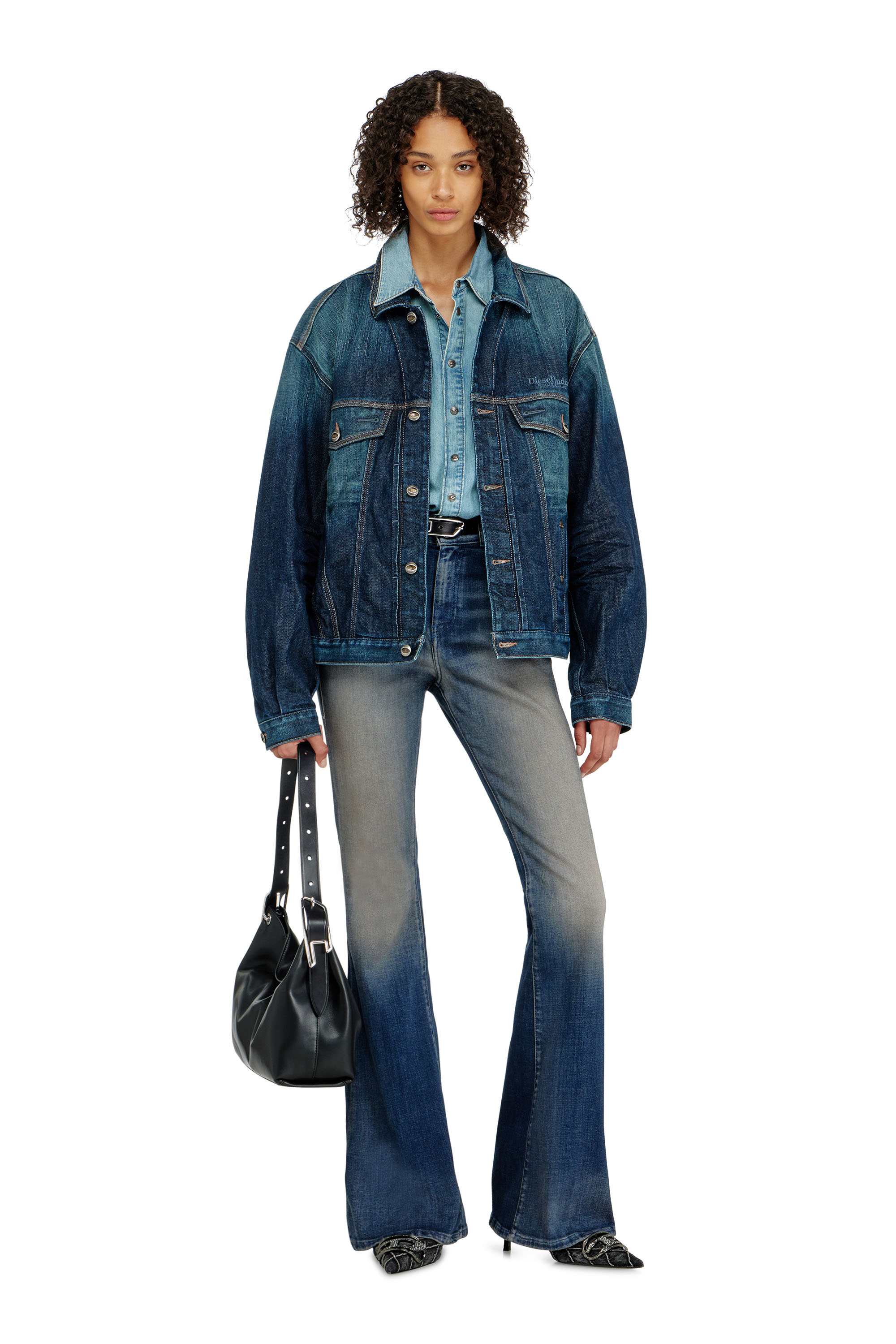 Diesel - Bootcut Jeans 1973 D-Partt 09P67 Femme, Bleu Fonc&eacute; - Image 1