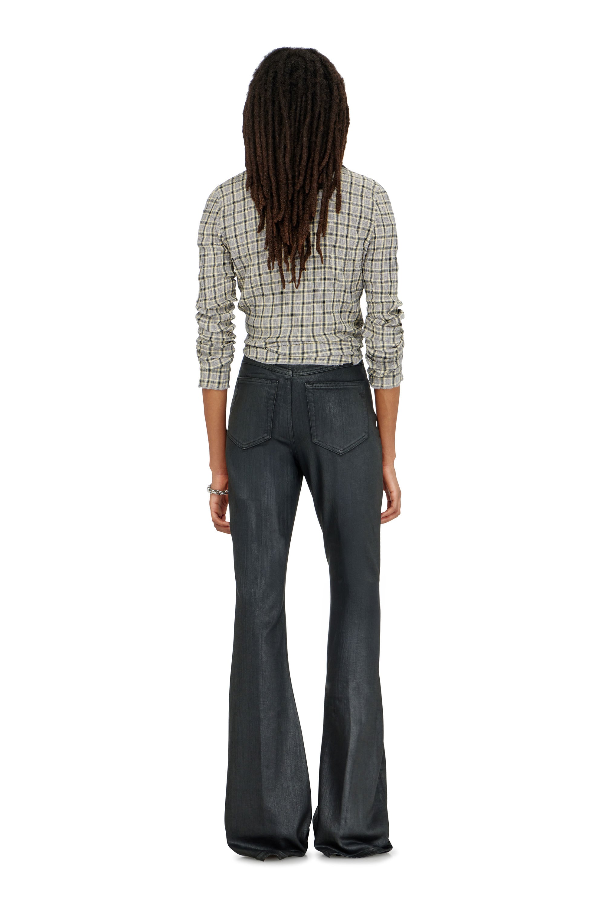 Diesel - Bootcut Jeans 1973 D-Partt 09P78 Femme, Noir/Gris fonc&eacute; - Image 3