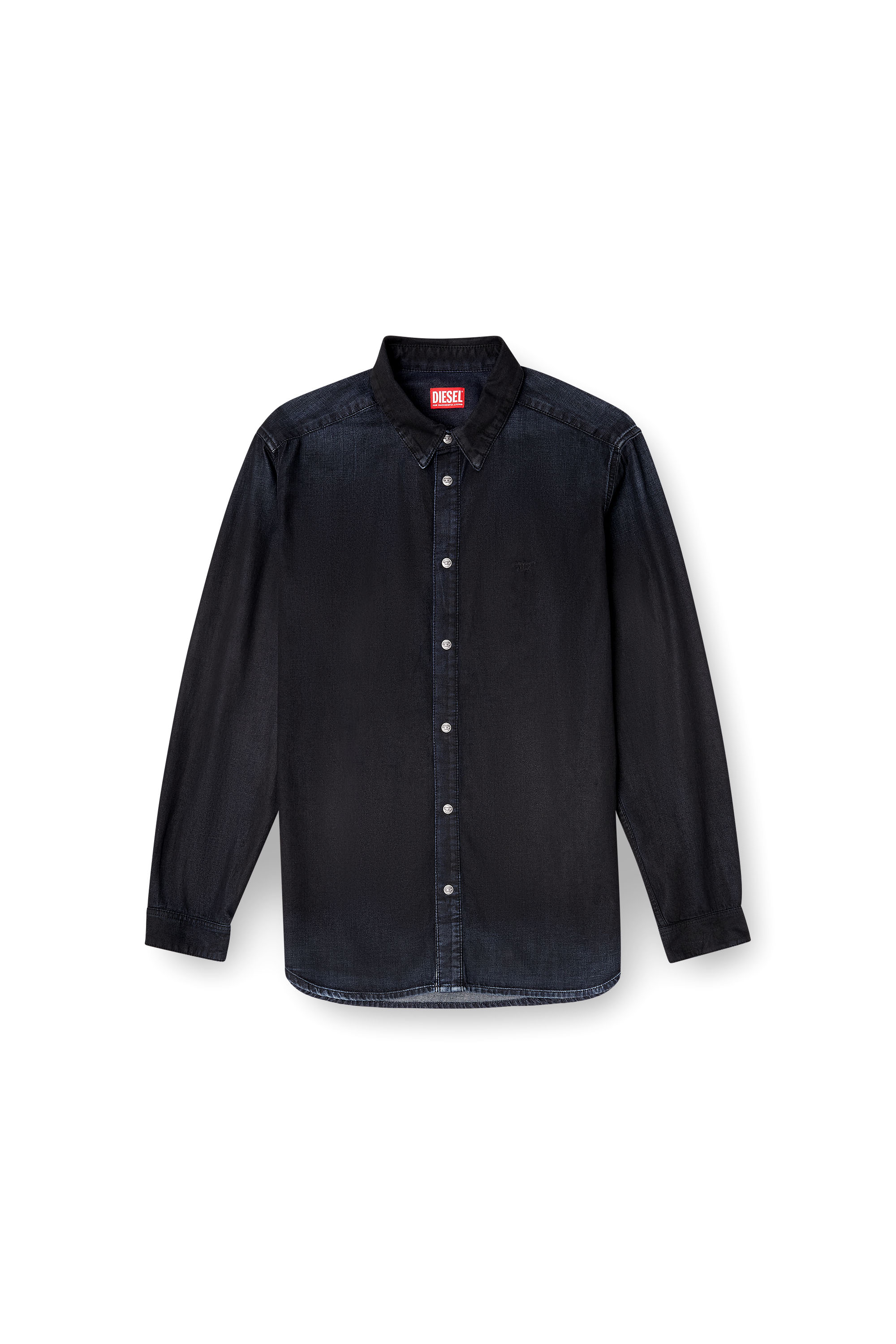 Diesel - D-SIMPLY, Camicia in denim a maniche lunghe Uomo in Blu - 3