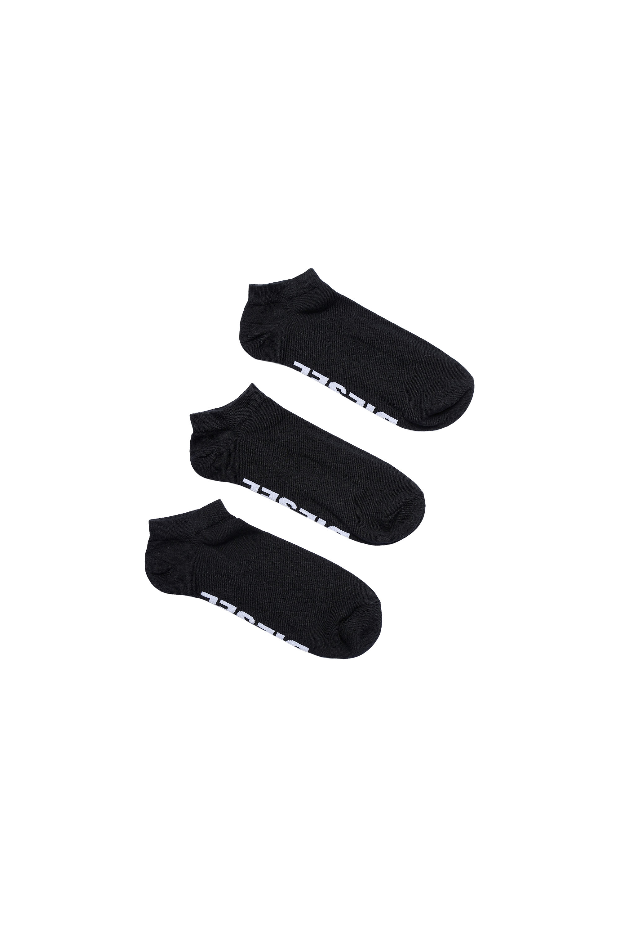 SKM-GOST-THREEPACK, Black - Socks