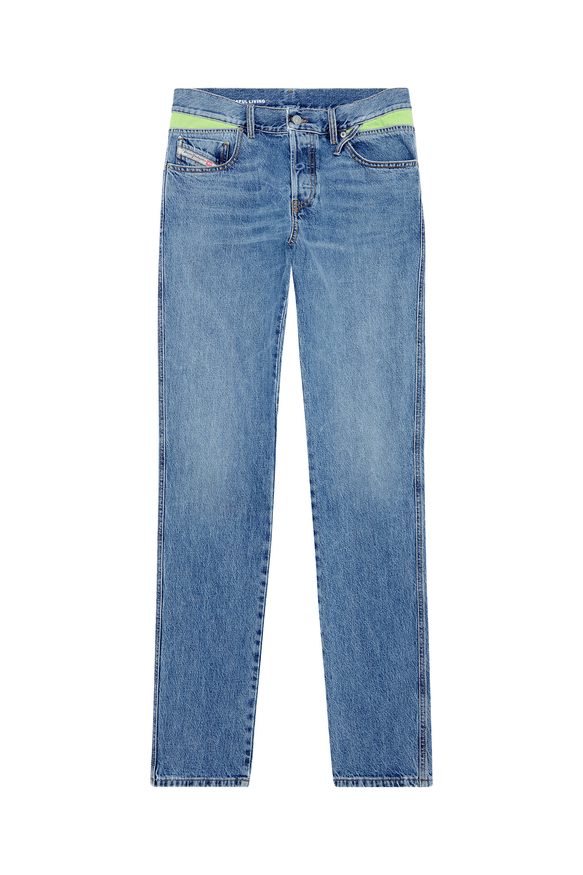 Diesel - Straight Jeans 1995 D-Sark 09G93, Blu Chiaro - Image 5