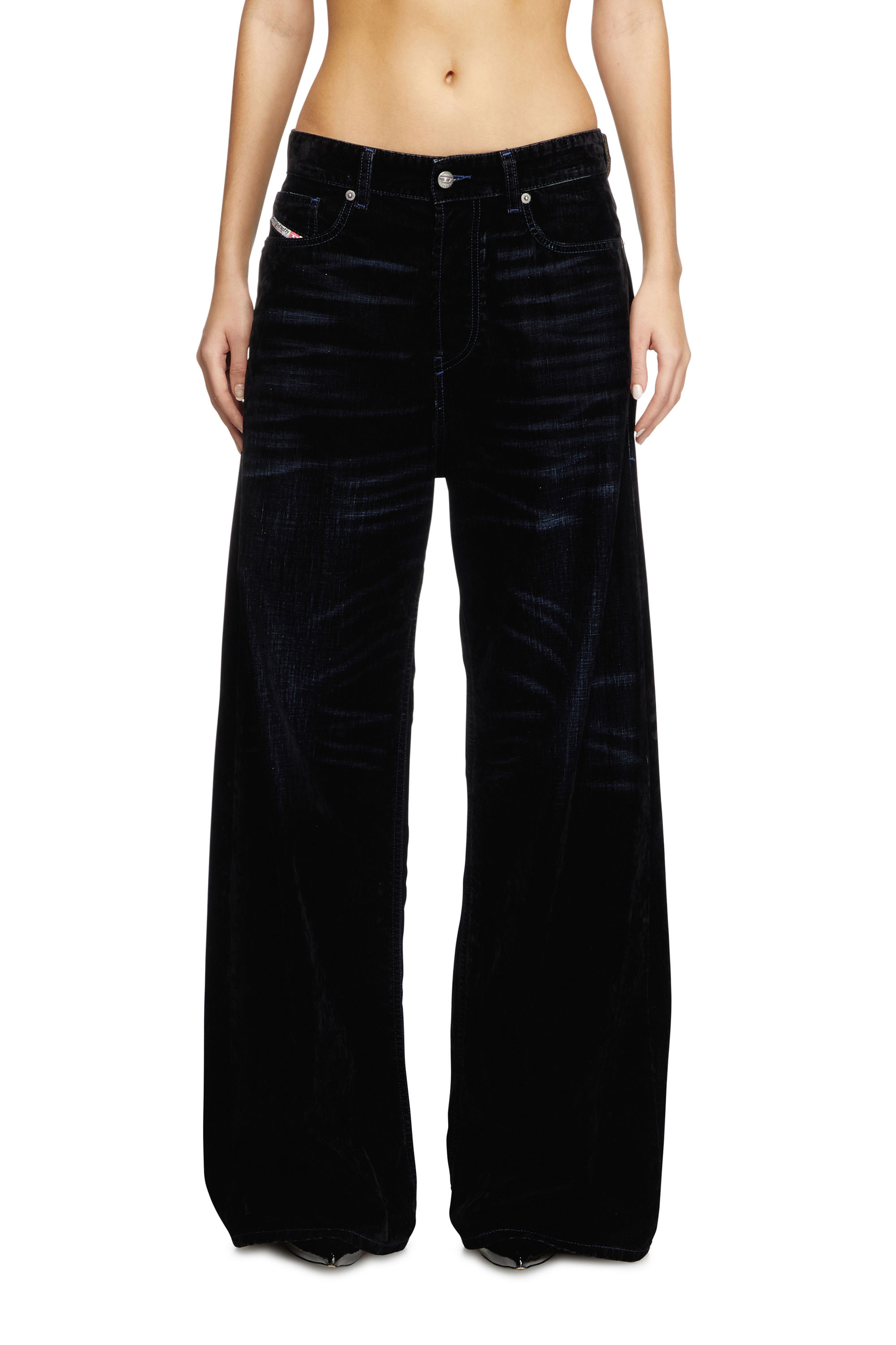 Diesel - Relaxed Jeans 1996 D-Sire 068QY Femme, Bleu Foncé - Image 1