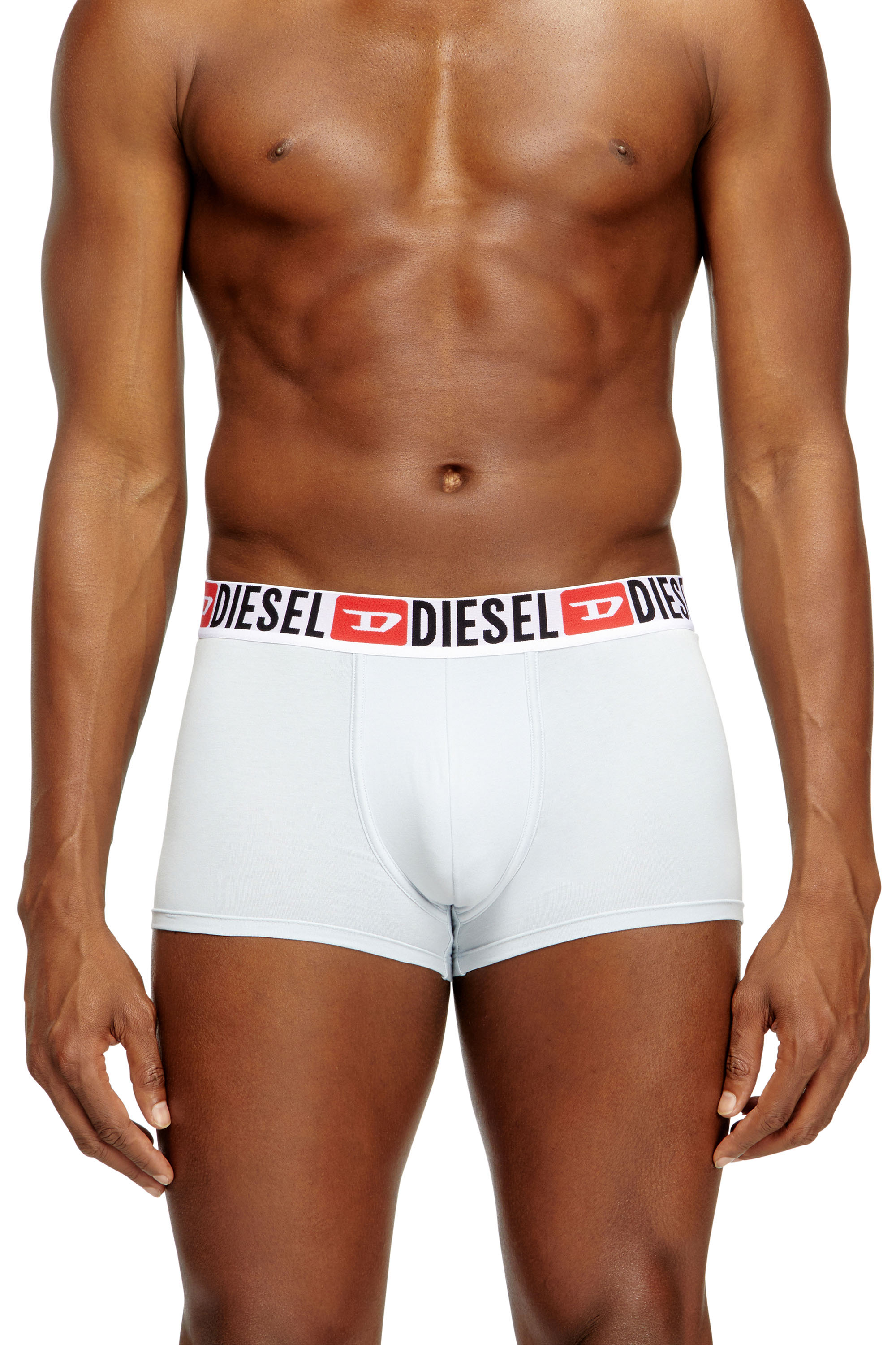 Diesel - UMBX-DAMIENTHREEPACK, Herren Retropants im Dreierpack mit umlaufendem Logo am Bund in Weiß - 2