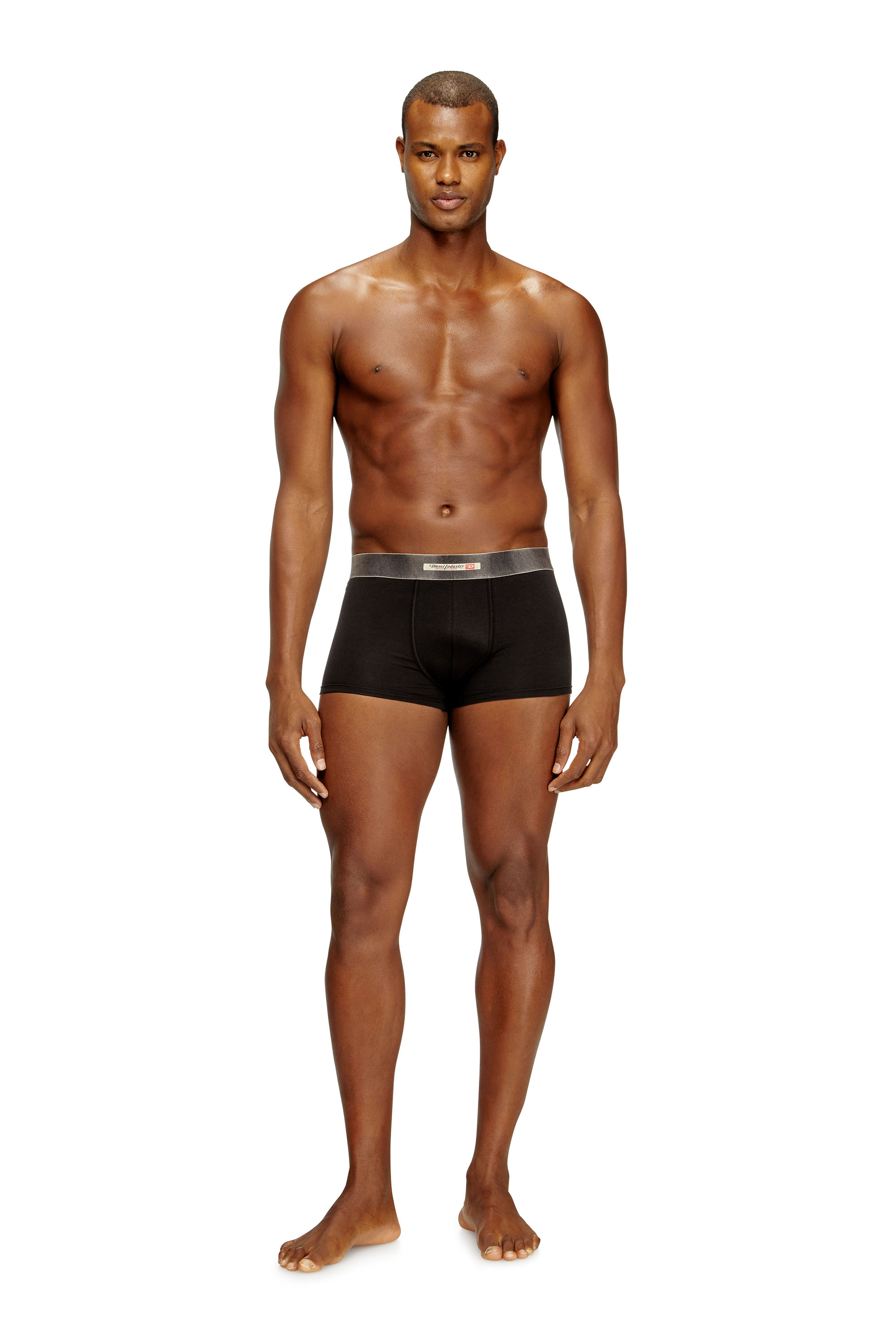 Diesel - DAMIEN-DNM-3PACK, Lot de 3 boxers en coton stretch avec ceinture en satin Homme in ToBeDefined - 2