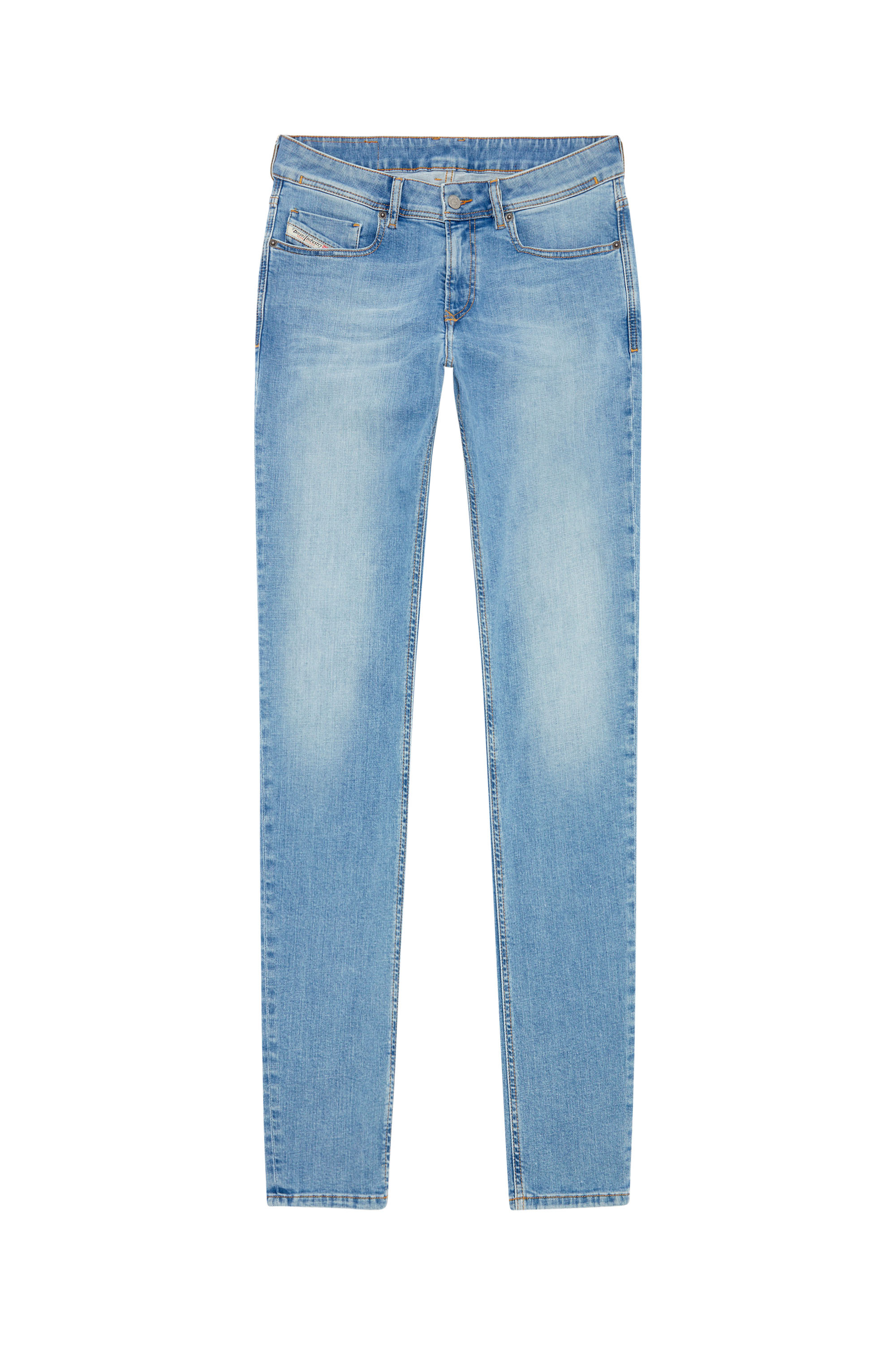 Diesel - Skinny Jeans 1979 Sleenker 09H62, Blu Chiaro - Image 3