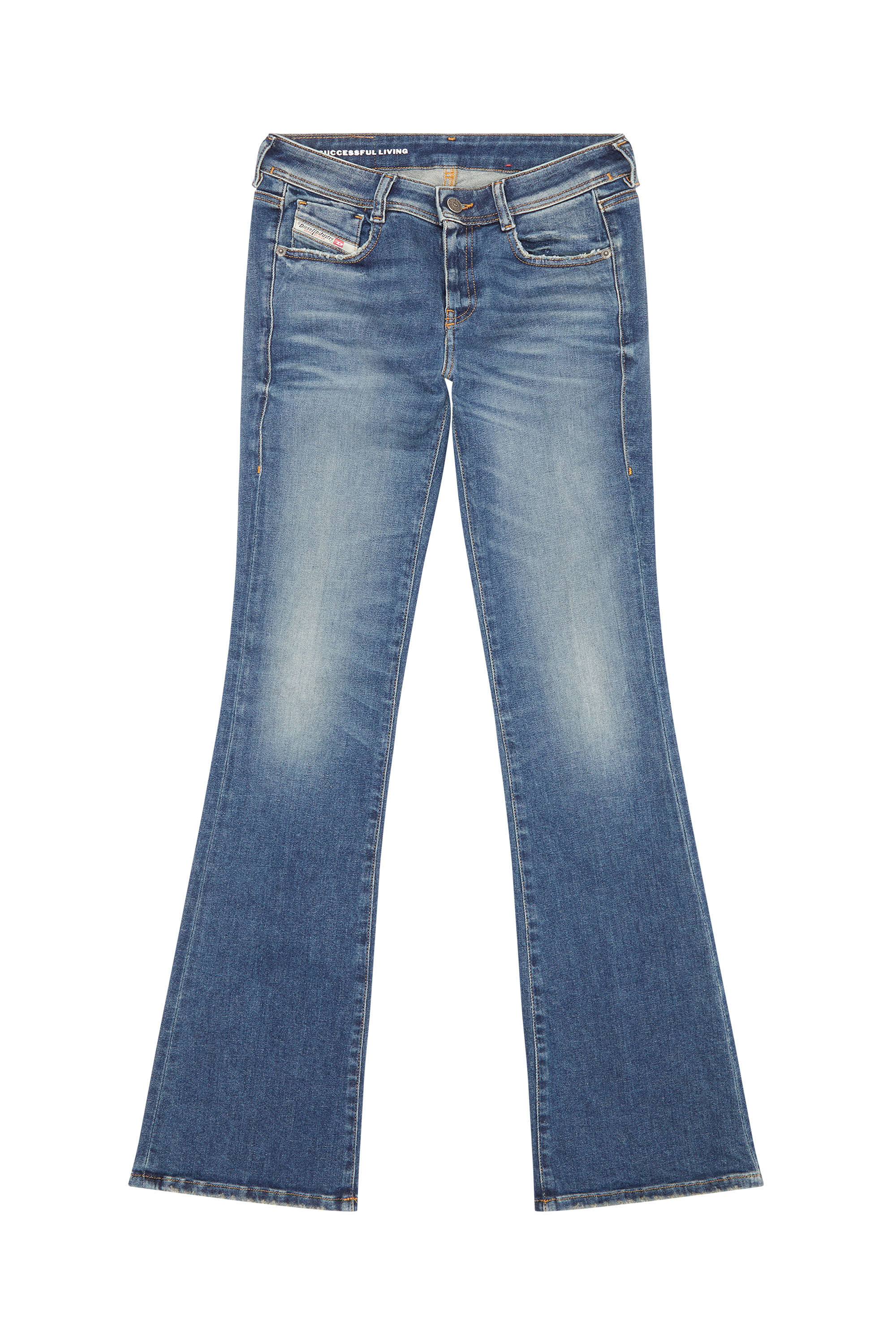Diesel - Bootcut and Flare Jeans 1969 D-Ebbey 09G71, Dunkelblau - Image 5