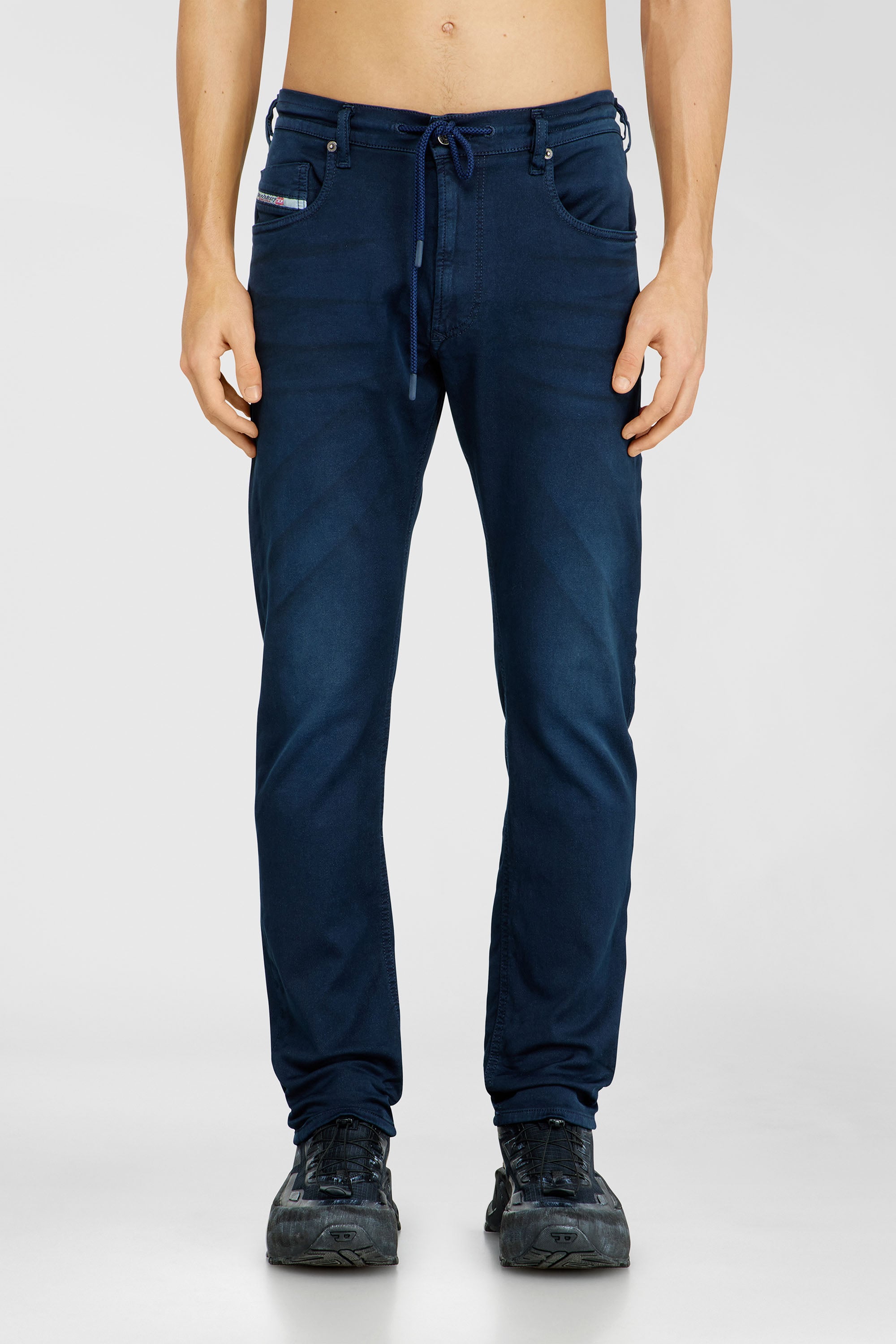 Diesel - Regular 2032 D-Krooley Joggjeans&reg; 0670M Uomo, Blu - Image 1