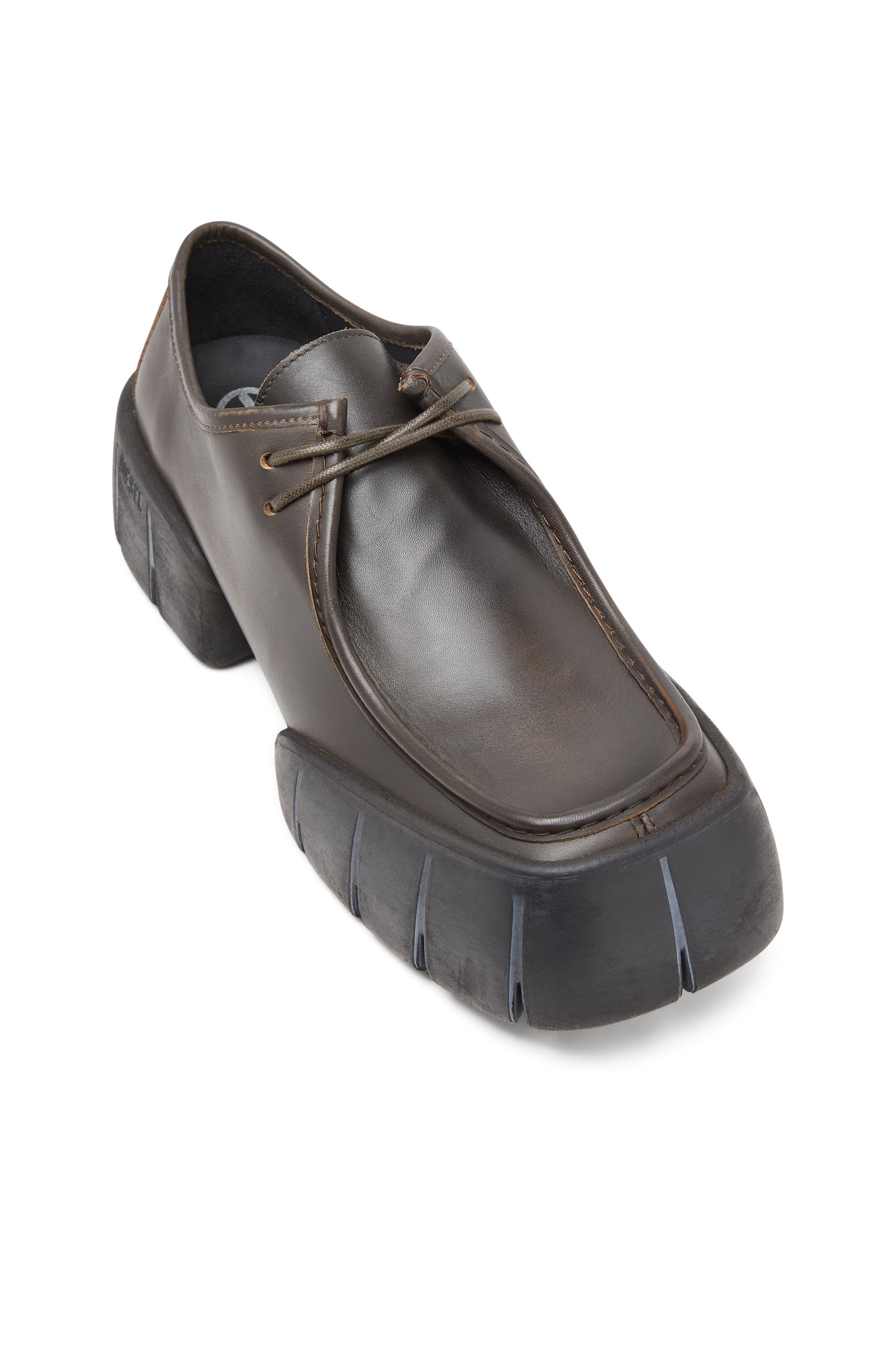 Diesel - D-TEX WB, D-Tex-Scarpa mocassino in pelle spazzolata Uomo in Marrone - 6