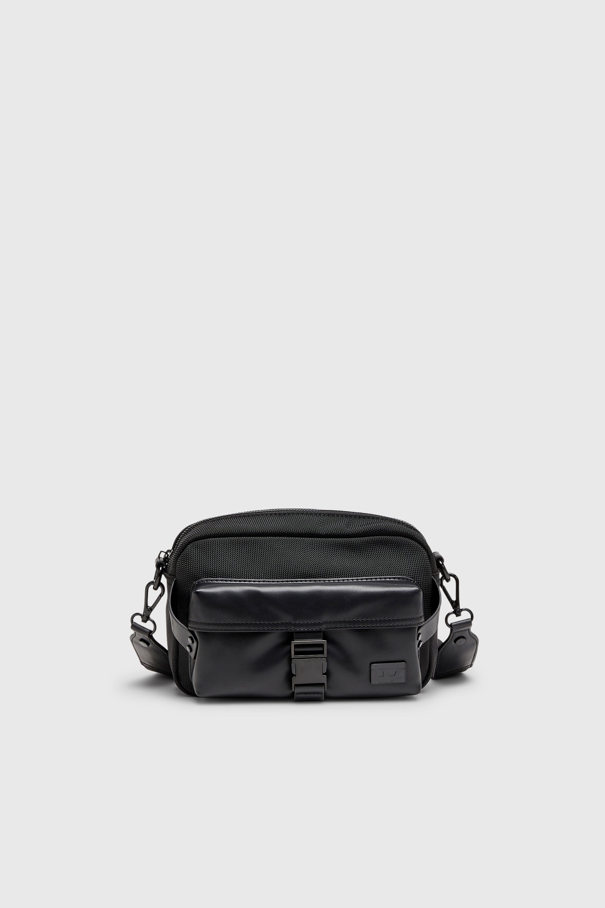 Diesel - MULTI-PKTS CAMERA BAG X, Multi-Pkts - Sac bandouli&egrave;re en nylon avec poche &agrave; rabat Mixte in Noir - 1