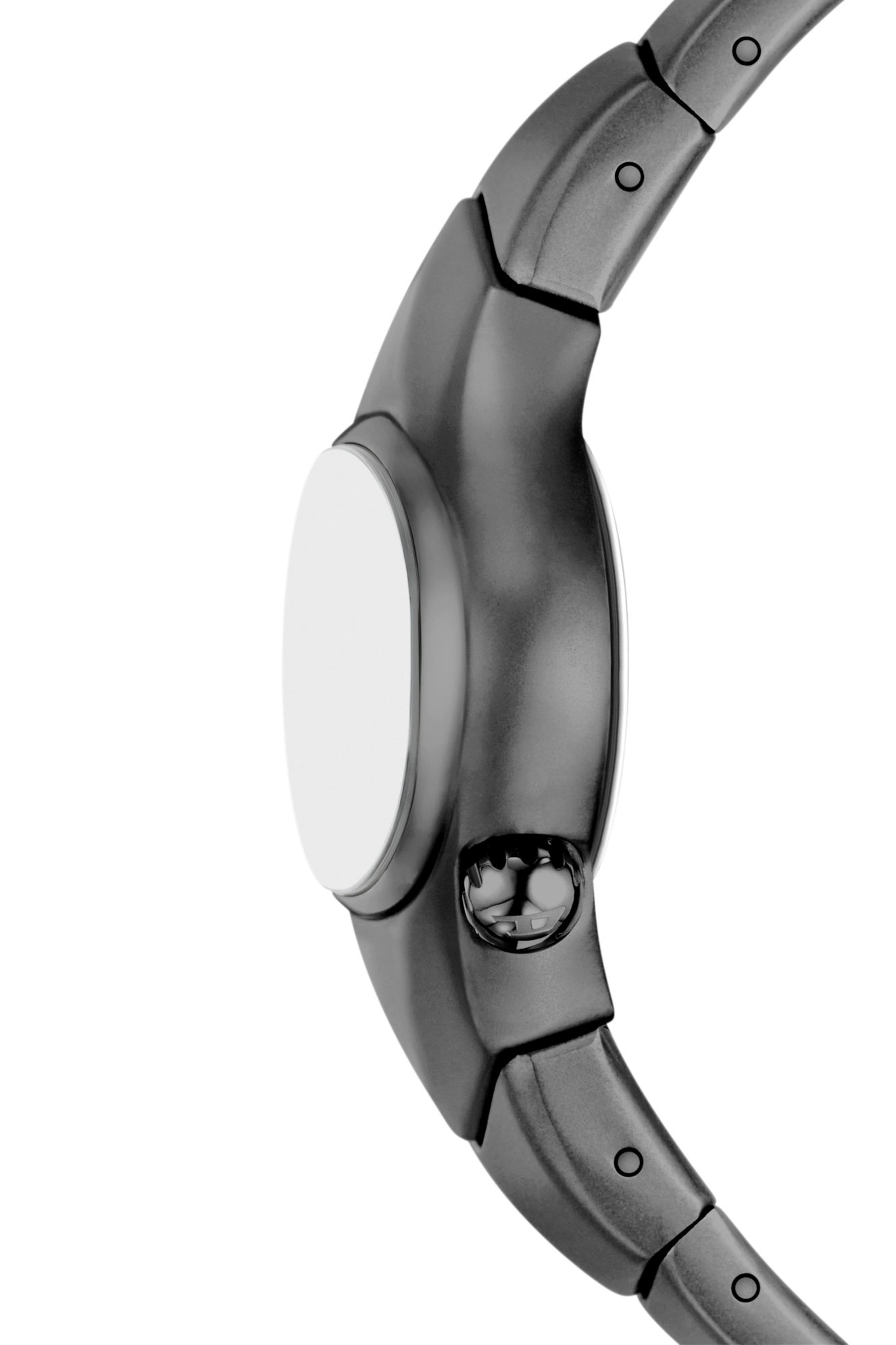 Diesel - DZ2229 WATCH, Herren D-Rush Armbanduhr aus Edelstahl in Gunmetal in Dunkelgrau - 3