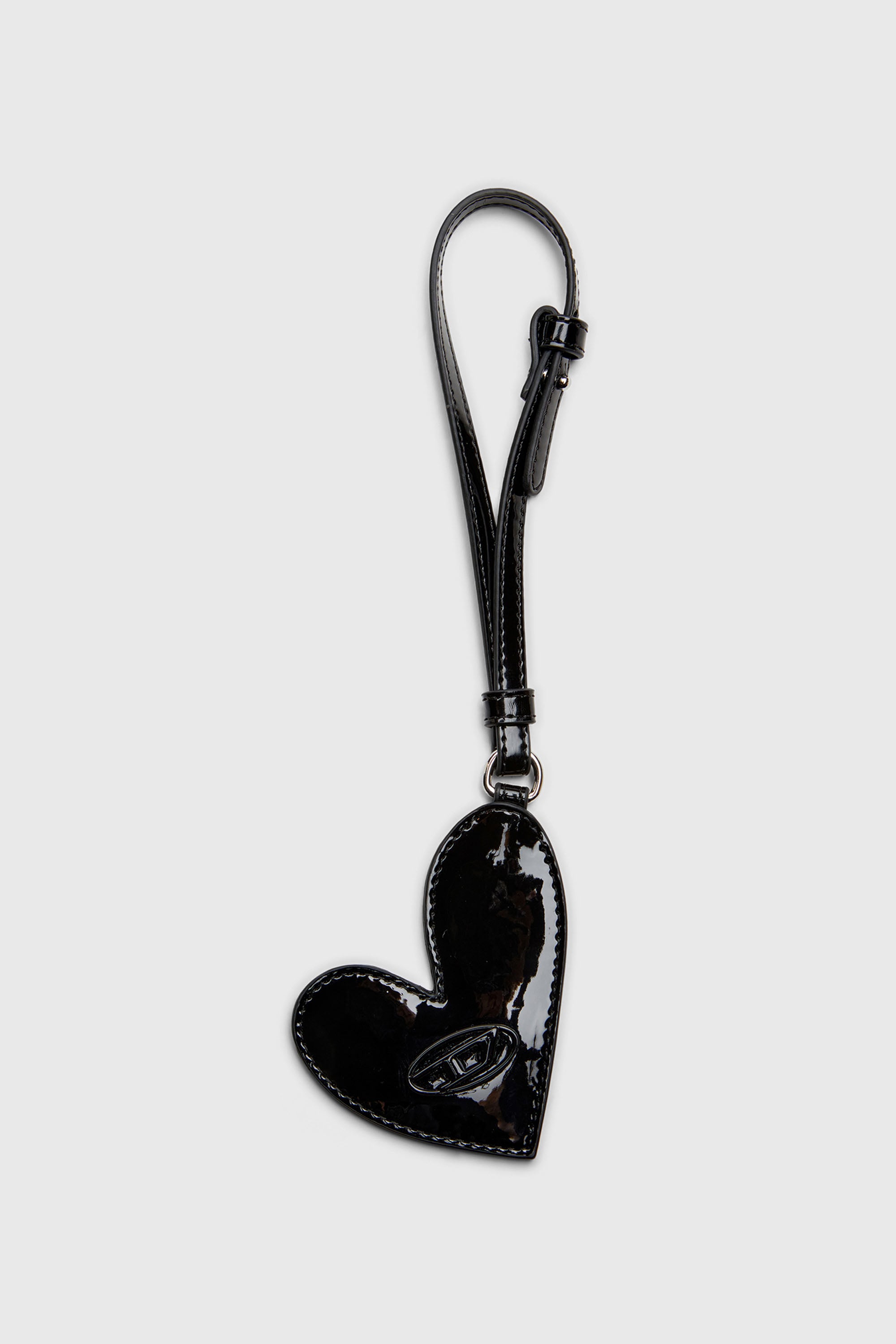 Diesel - PLAY MIRROR, Breloque miroir avec finition brillante Femme in Noir - 1