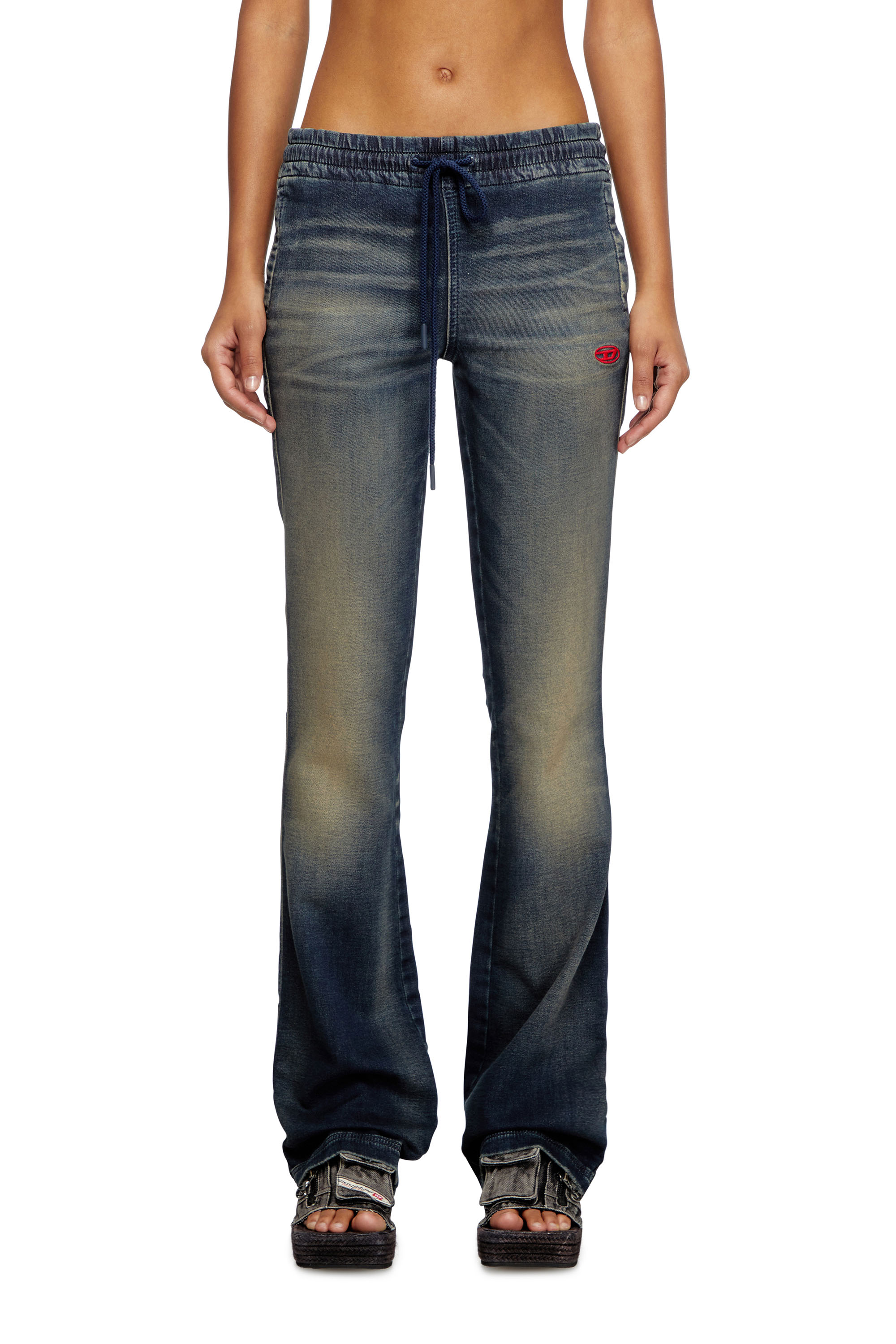 Diesel - Damen Bootcut 2069 D-Ebbey Joggjeans&reg; 068PM, Dunkelblau - 3