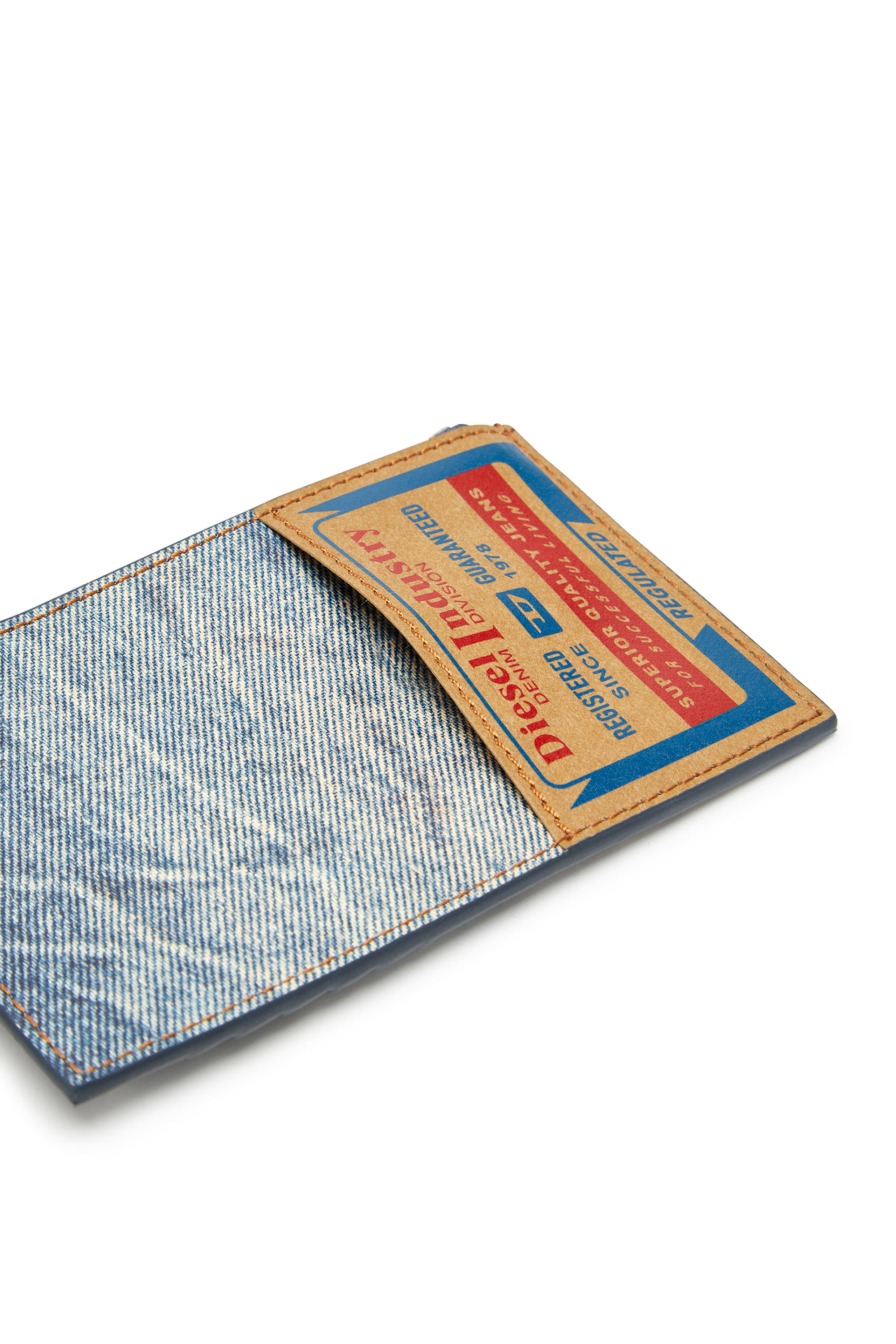 Diesel - JACKRON CARD HOLDER COIN M, Bleu - Image 4