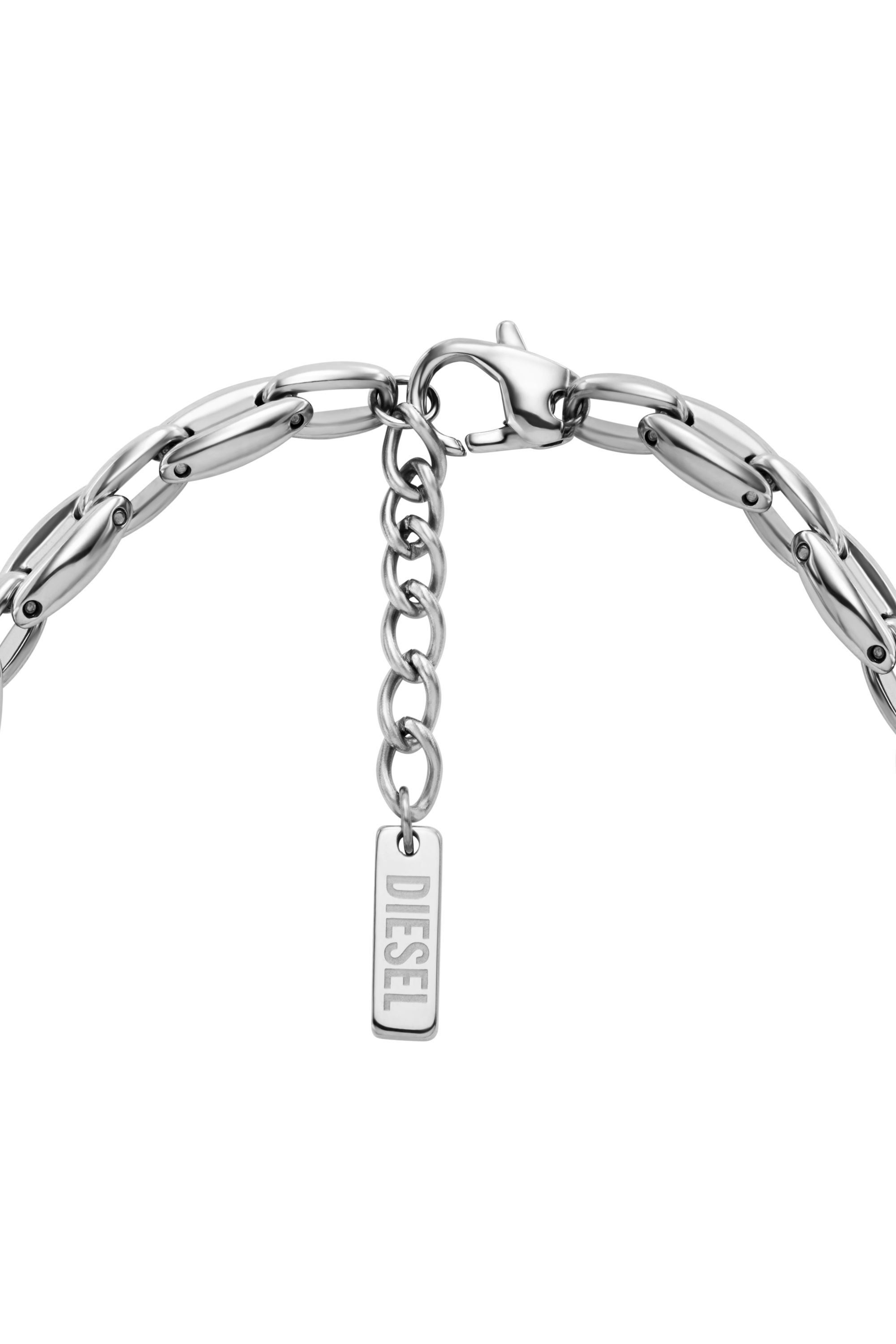 Diesel - DX1583040 JEWEL, Bracciale a catena in acciaio inossidabile Unisex in Argento - 2