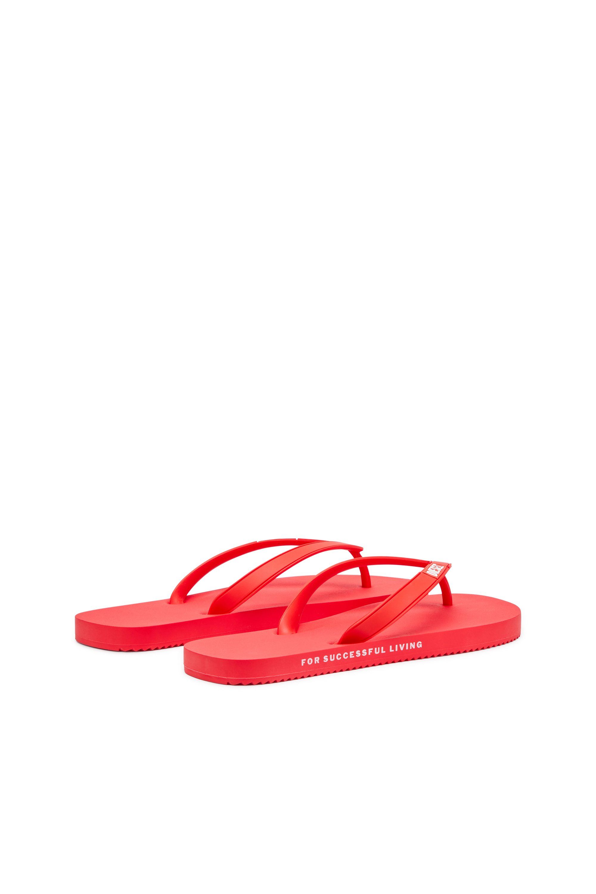 Diesel - SA-RIO W, Sa-Rio-Tongs en caoutchouc Femme in Rouge - 3