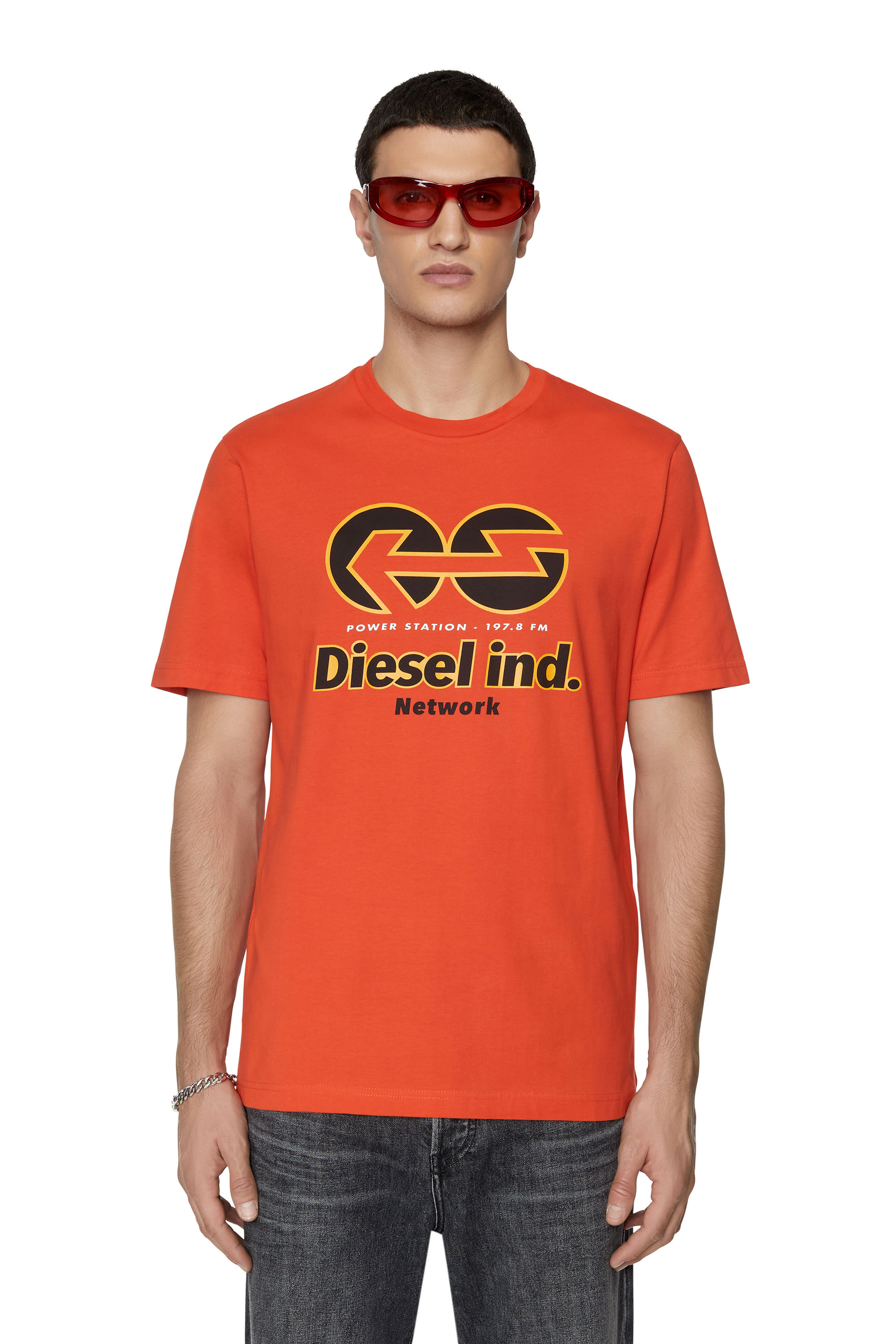 Diesel - T-JUST-E18, Arancione - Image 2