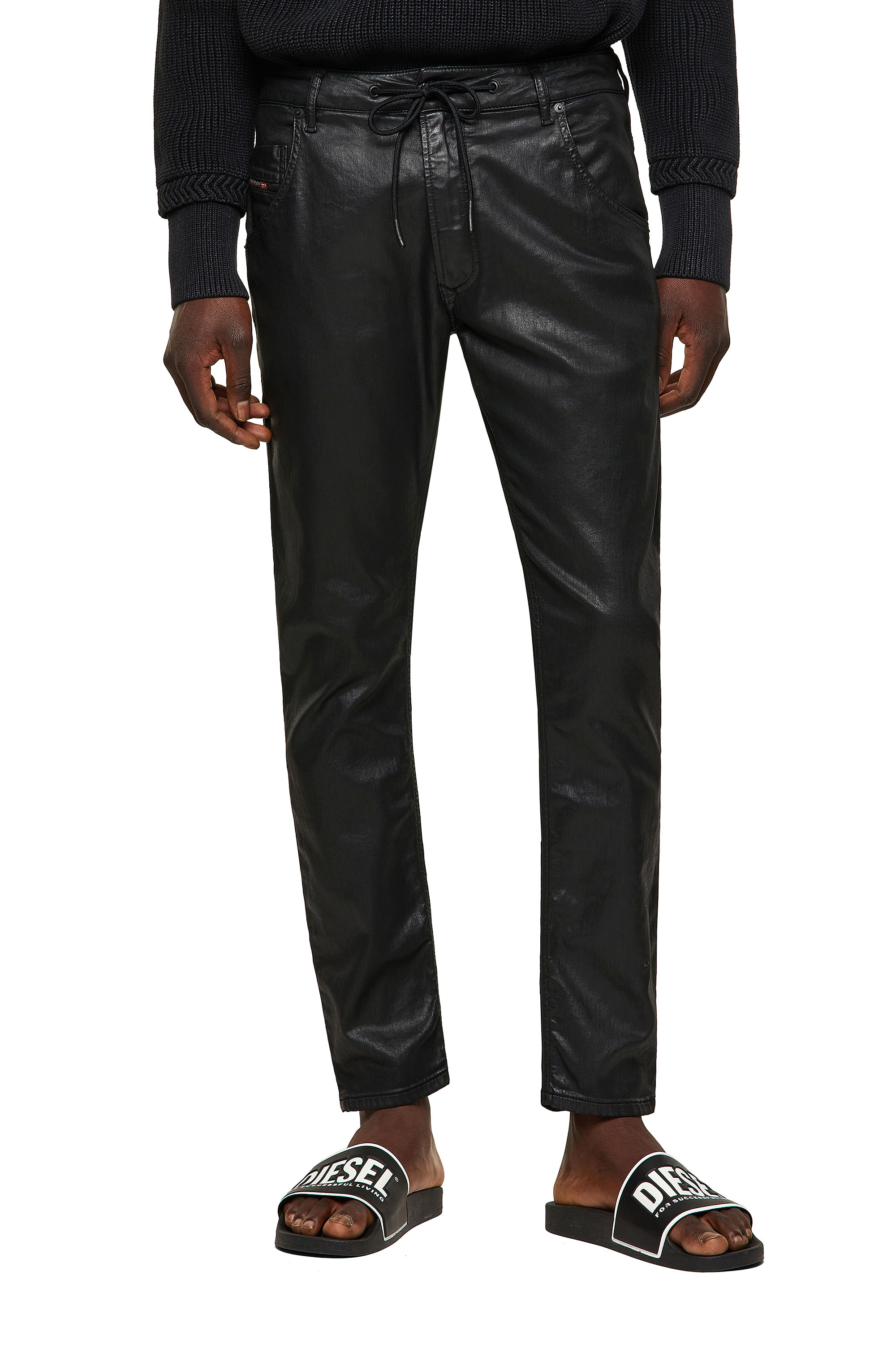 Krooley JoggJeans® 0849R, Schwarz/Dunkelgrau - Jeans