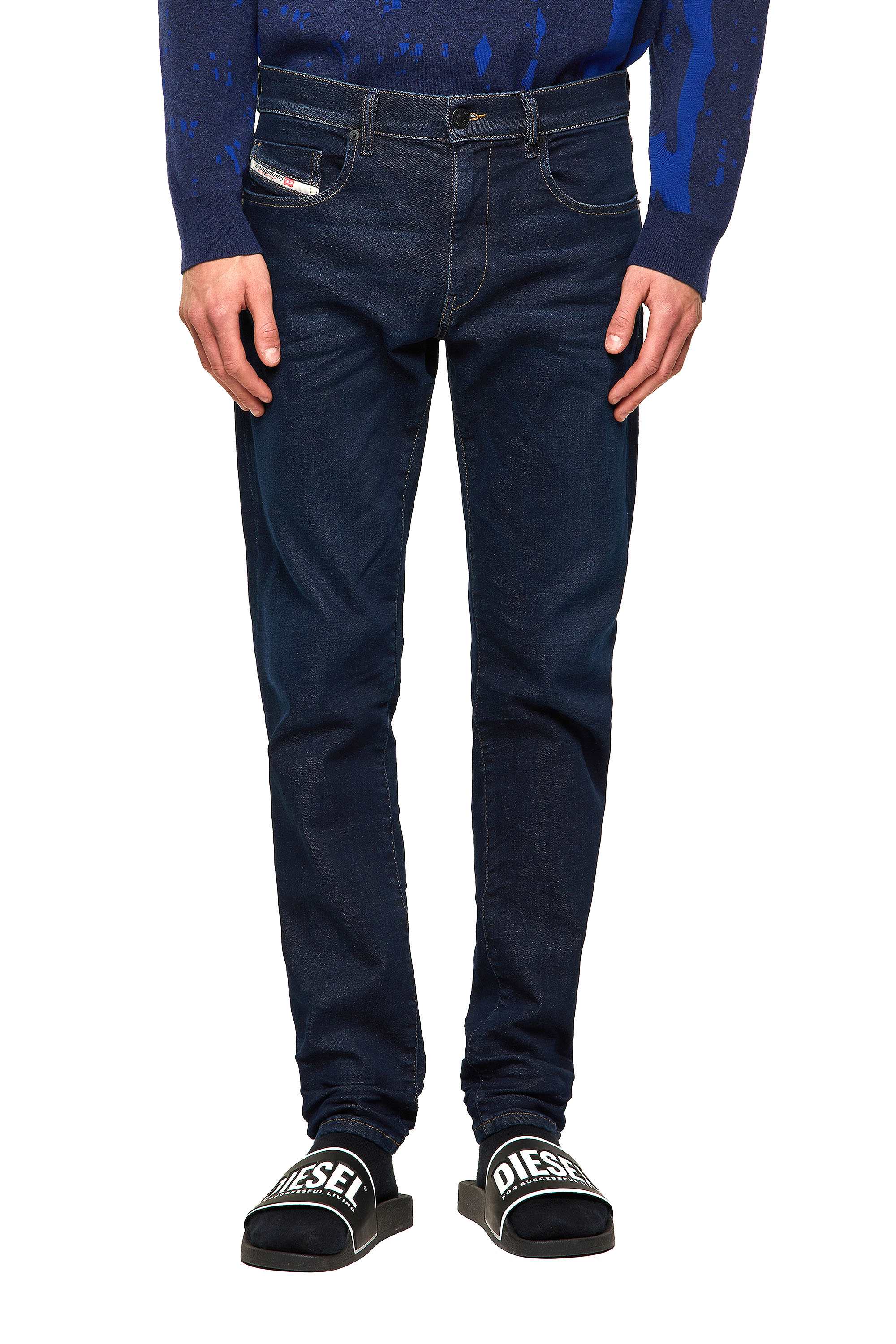 D-Strukt JoggJeans® Z69VI, Dunkelblau - Jeans