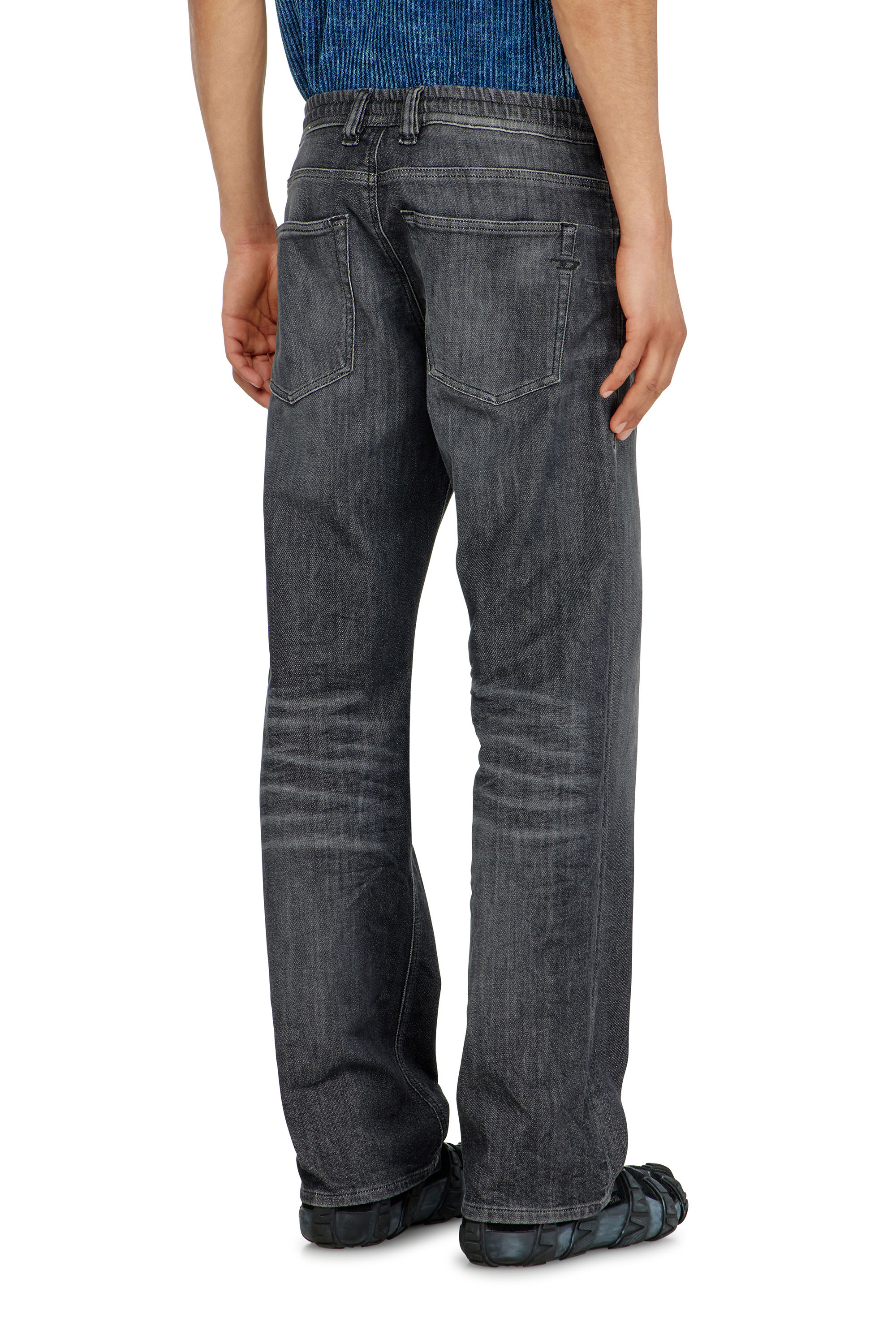 Diesel - Herren Relaxed 2080 D-Reel Joggjeans&reg; 09M66, Schwarz/Dunkelgrau - 3