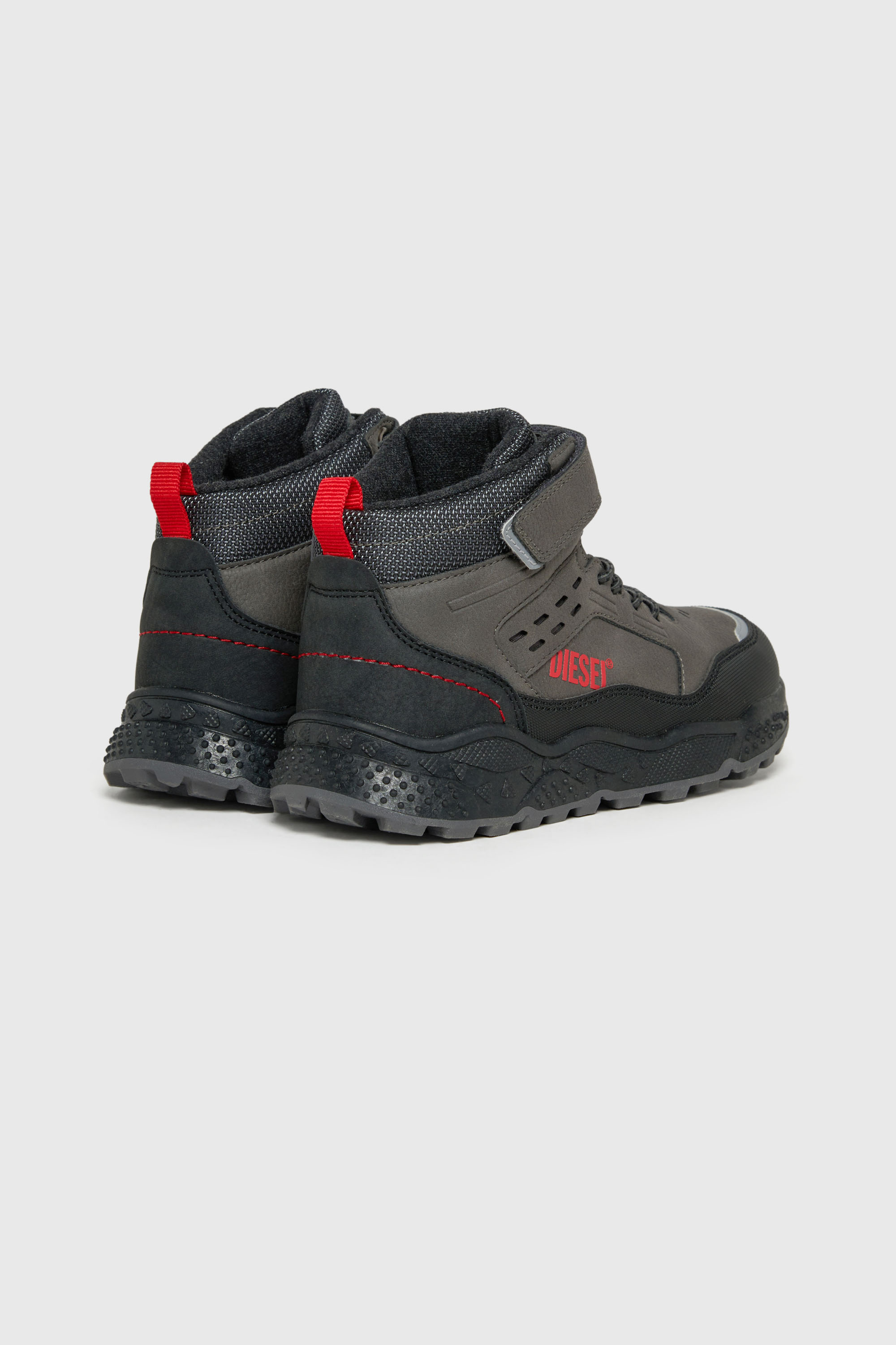 Diesel - D-MANTECOUR, D-Mantecour - Stivali stile hiking Unisex in Nero - 3
