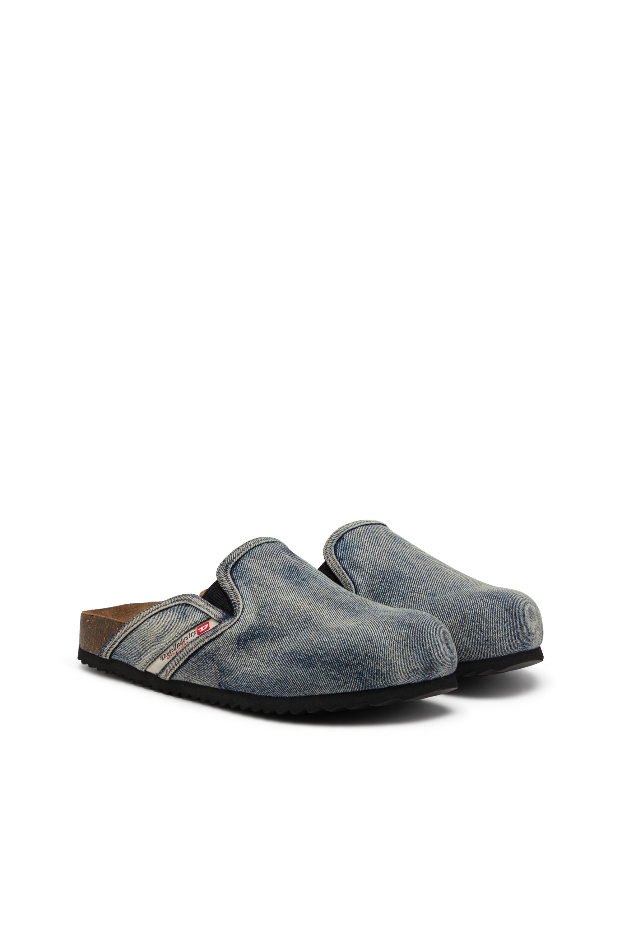 Diesel - D-WOODSTOCK SLIP-ON, Mule in denim Uomo in Blu - 3