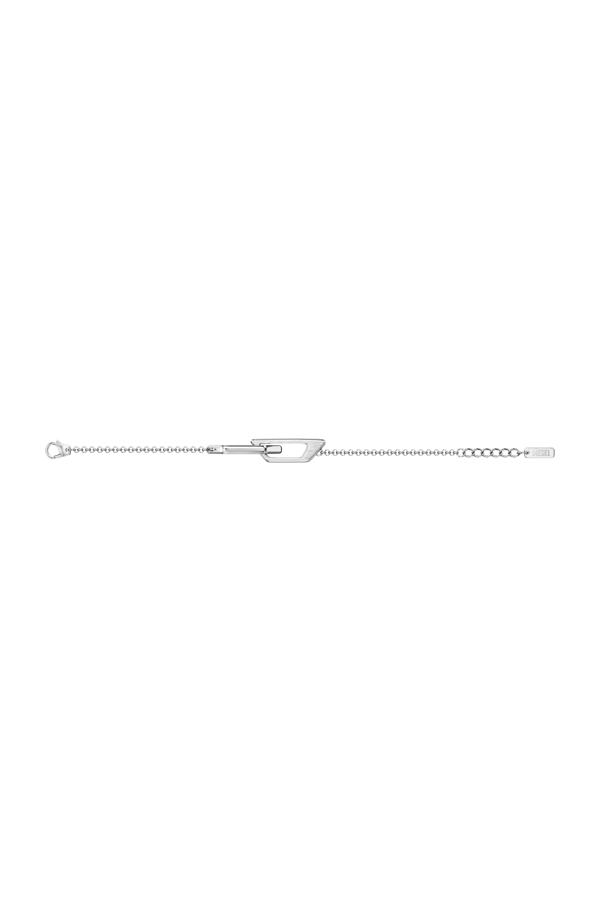 Diesel - DX1726040, Bracciale a catena in acciaio inox Unisex in Argento - 3