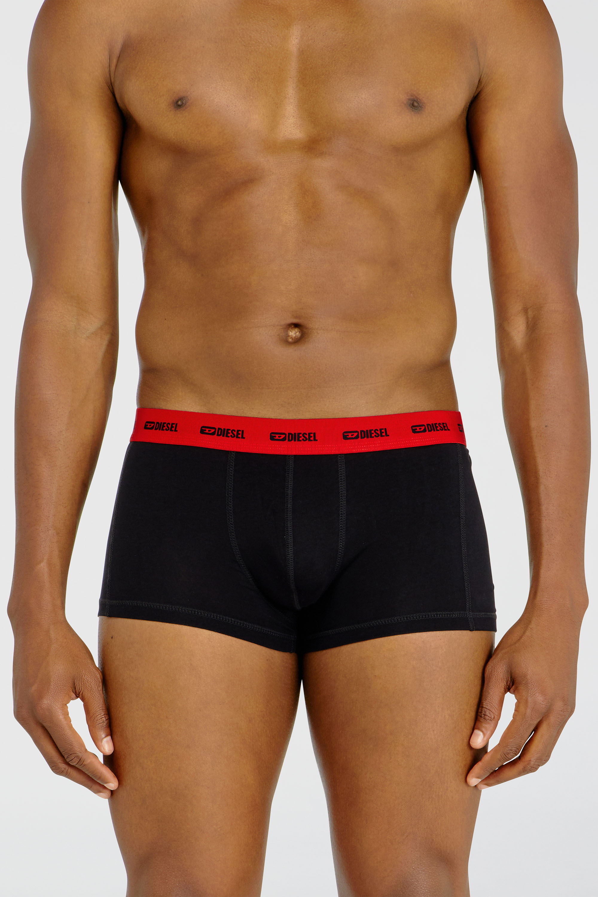 Diesel - DAMIEN-UTLT-3PACK, Set da tre boxer Uomo in Nero - 3