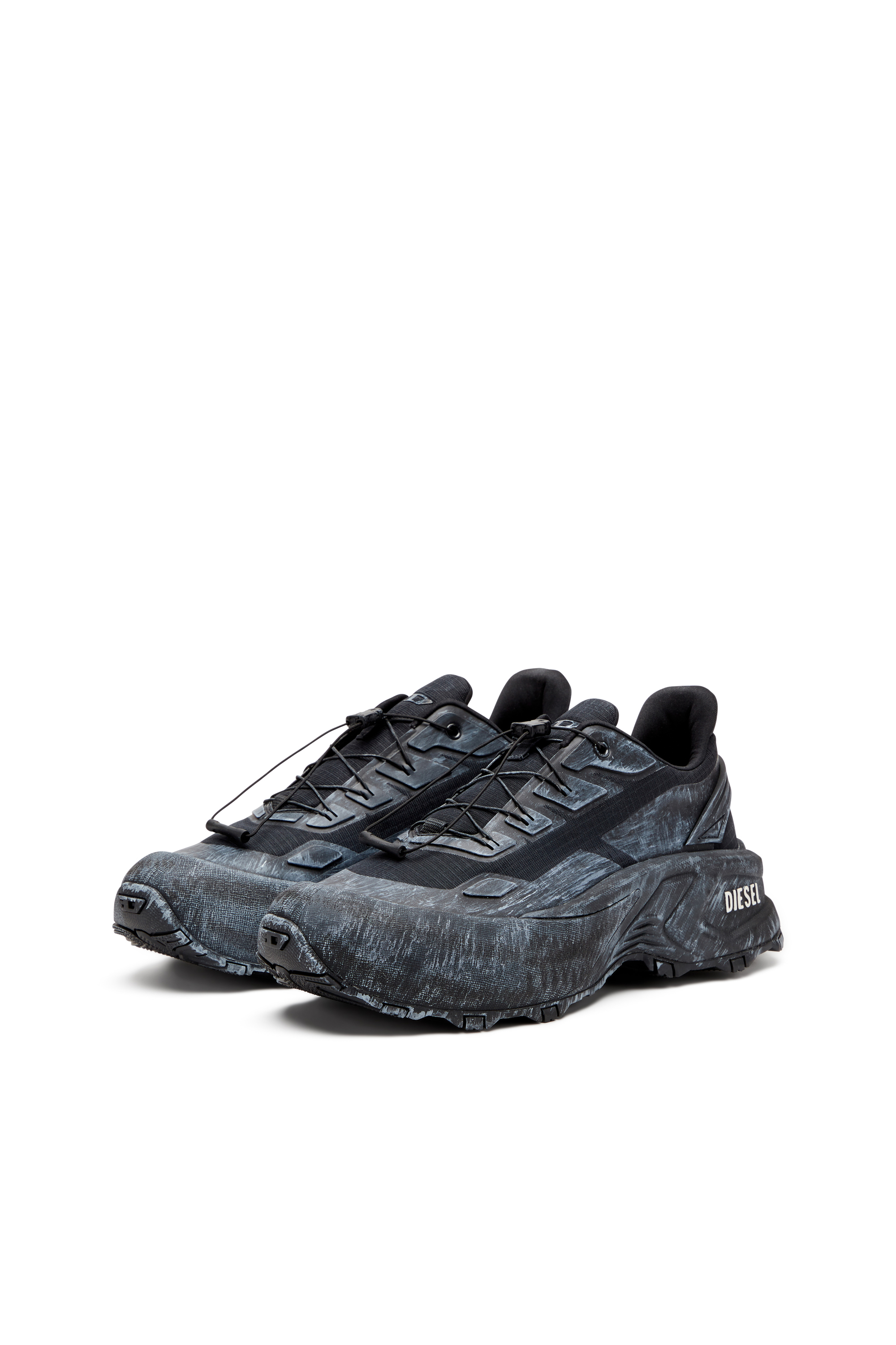 Diesel - D-CAGE RUNNER, Sneakers cage Homme in Noir - 8