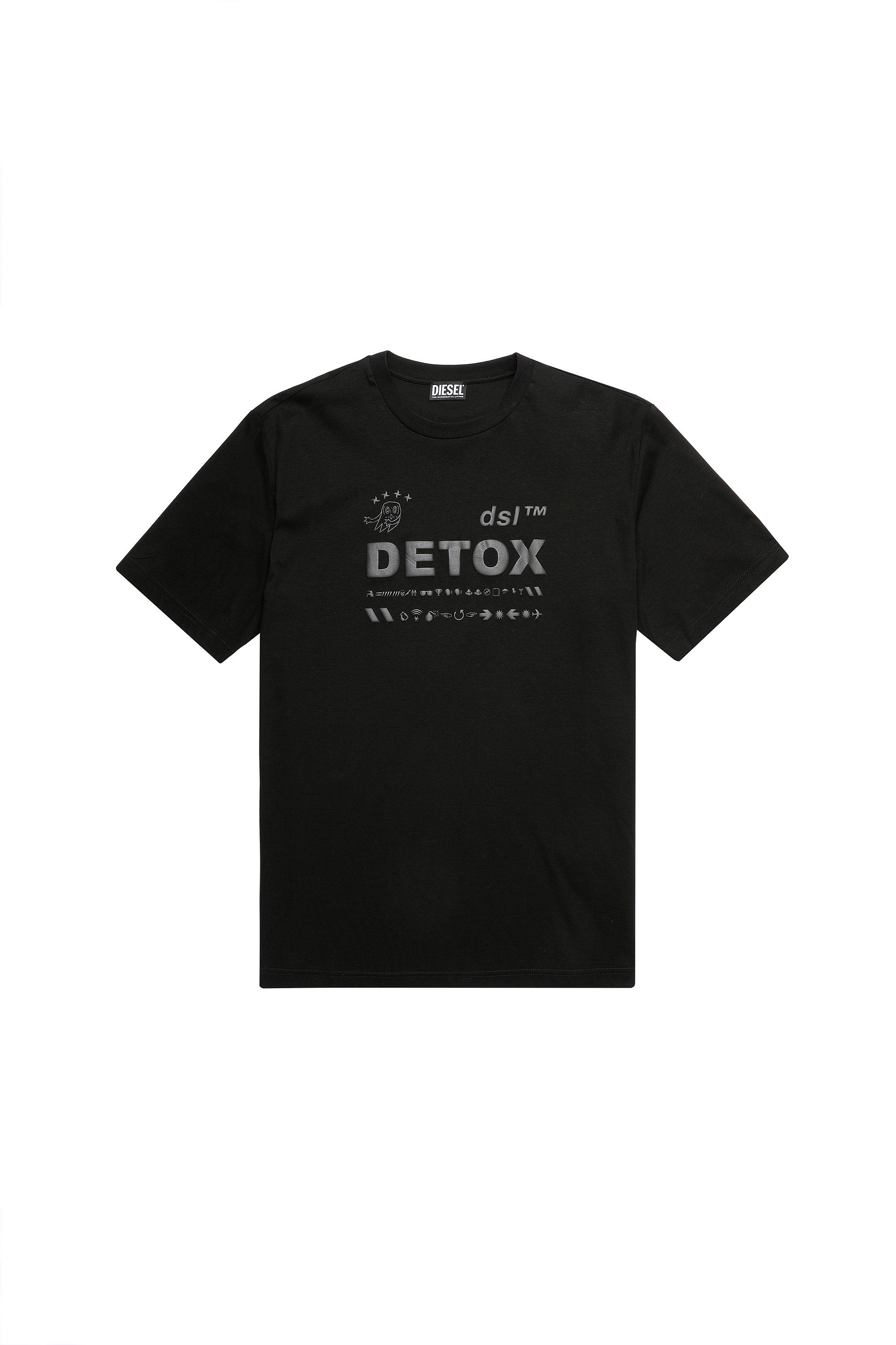 T-JUST-B63, Schwarz - T-Shirts