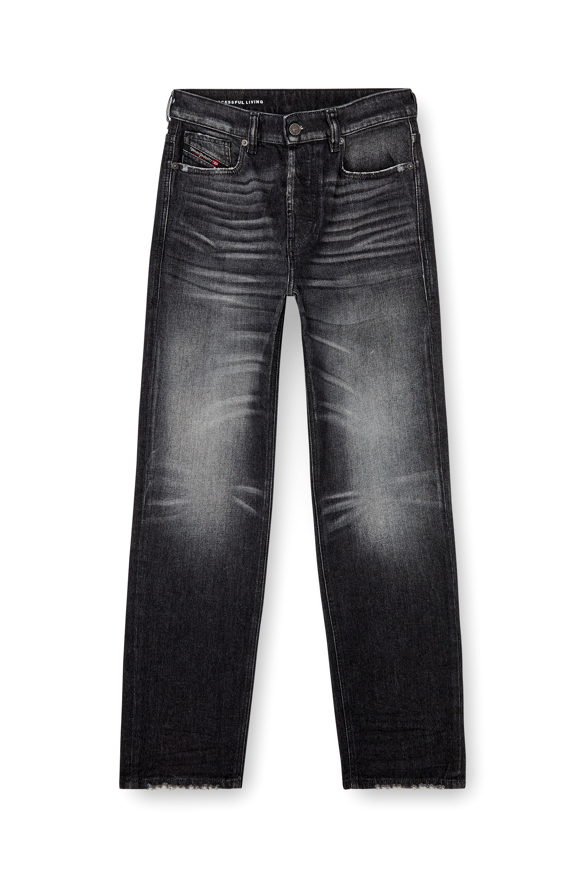 Diesel - Regular Jeans 1988 D-Ark 09L50 Donna, Nero/Grigio scuro - Image 5