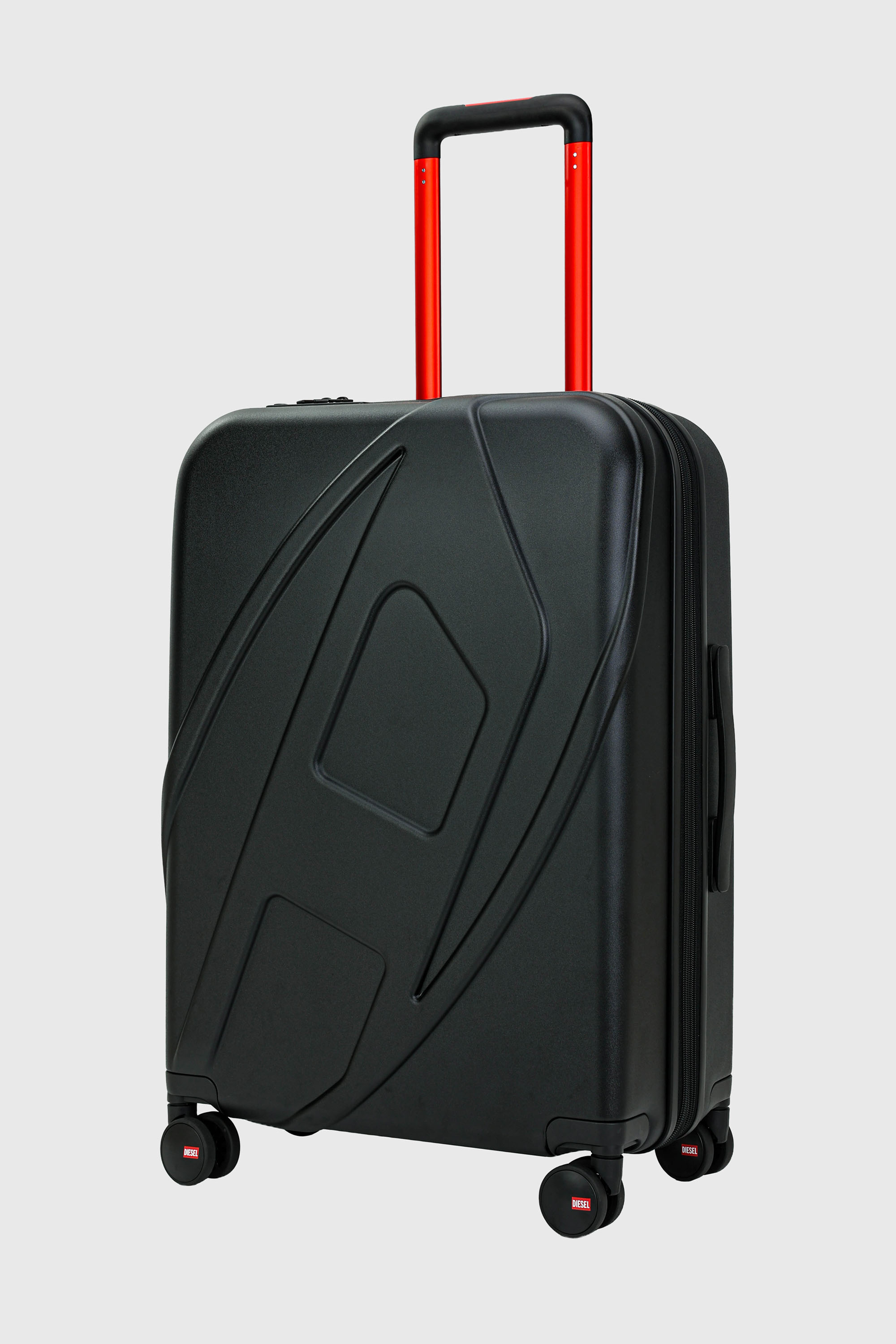 Diesel - LU0043 HARD LUGGAGE - DSL012, Valise Oval D taille M Mixte in Noir - 5