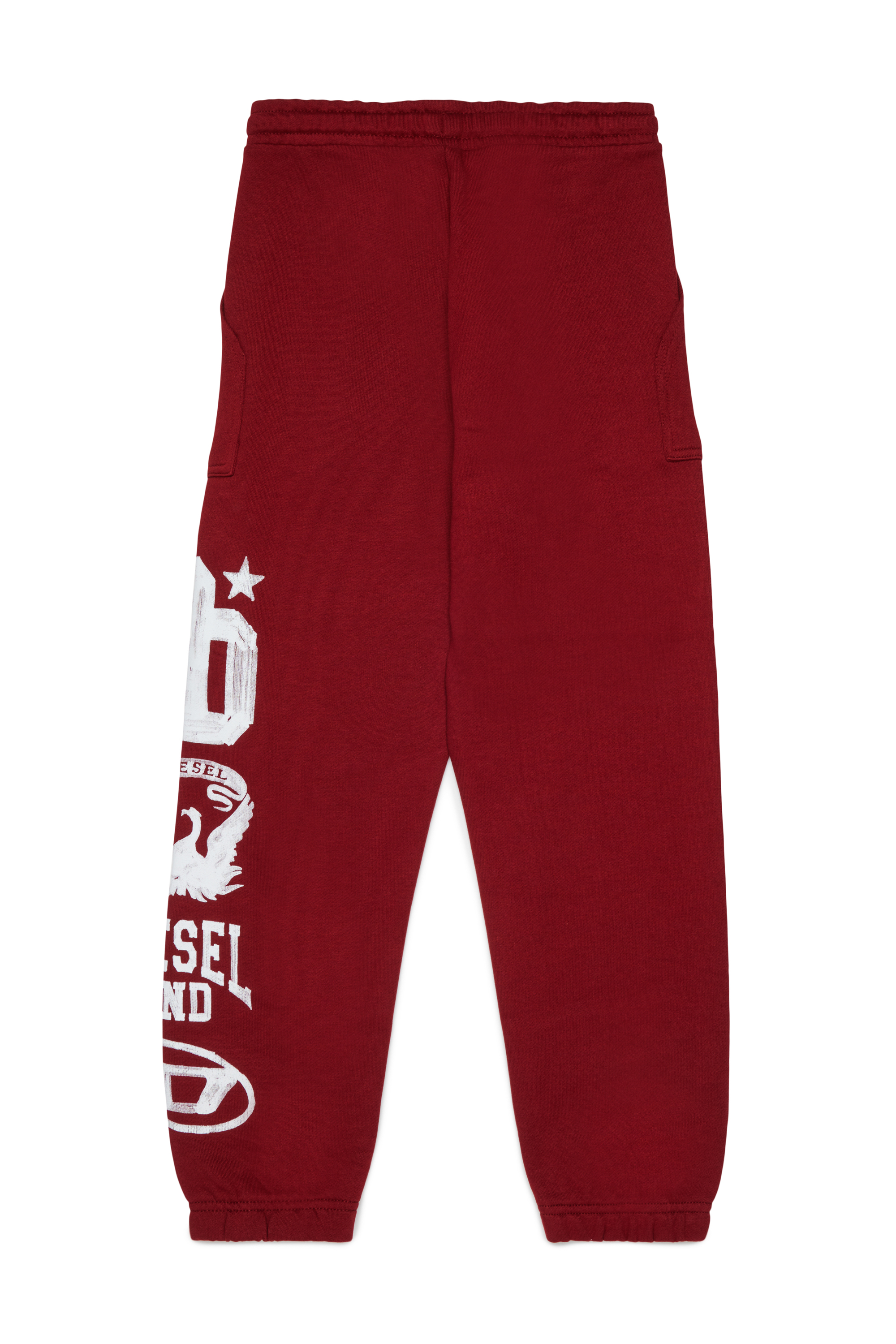 Diesel - PBUNDY, Herren Sweatpants mit Logos im College-Stil in Rot - 2