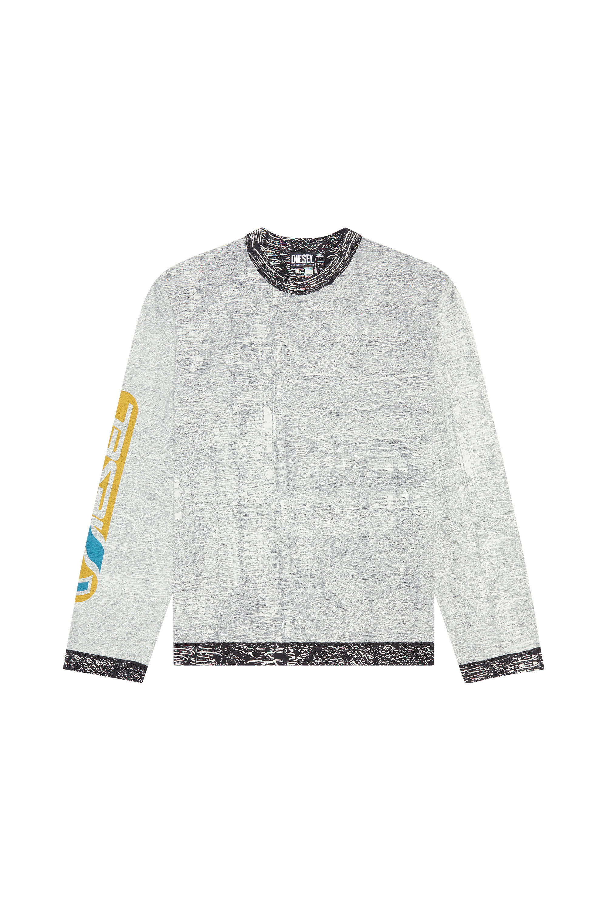 Diesel - T-CRANESIDE, Light Grey - Image 3