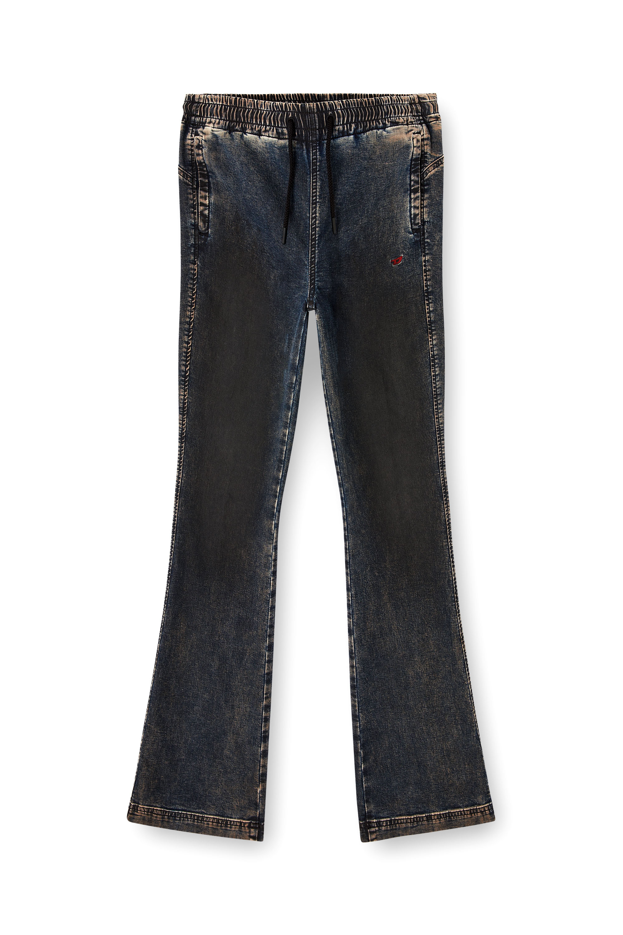 Diesel - Bootcut 2069 D-Ebbey Joggjeans&reg; 09N64 Femme, Bleu Fonc&eacute; - Image 3