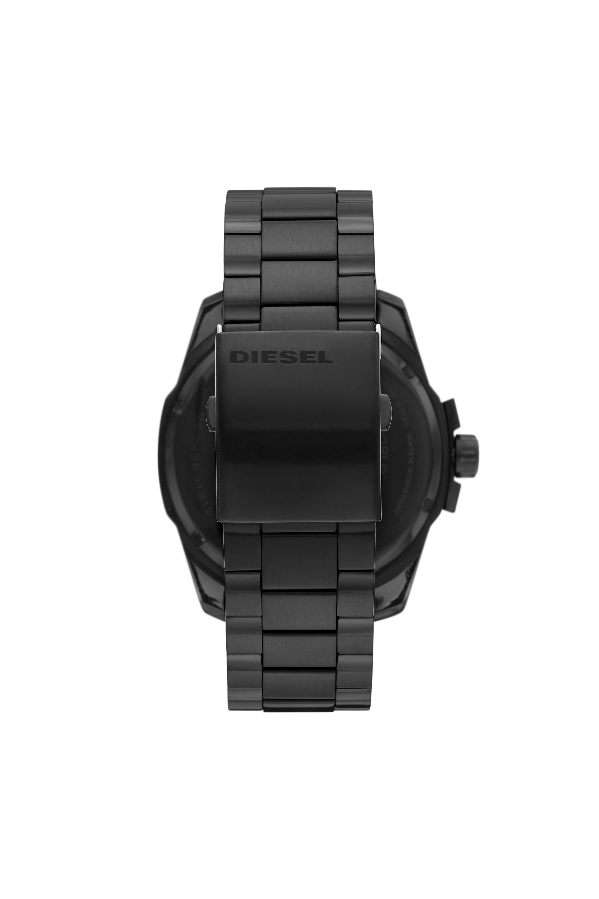 Diesel - DZ7457, Montre Mega Chief avec un bracelet noir Homme in Noir - 2