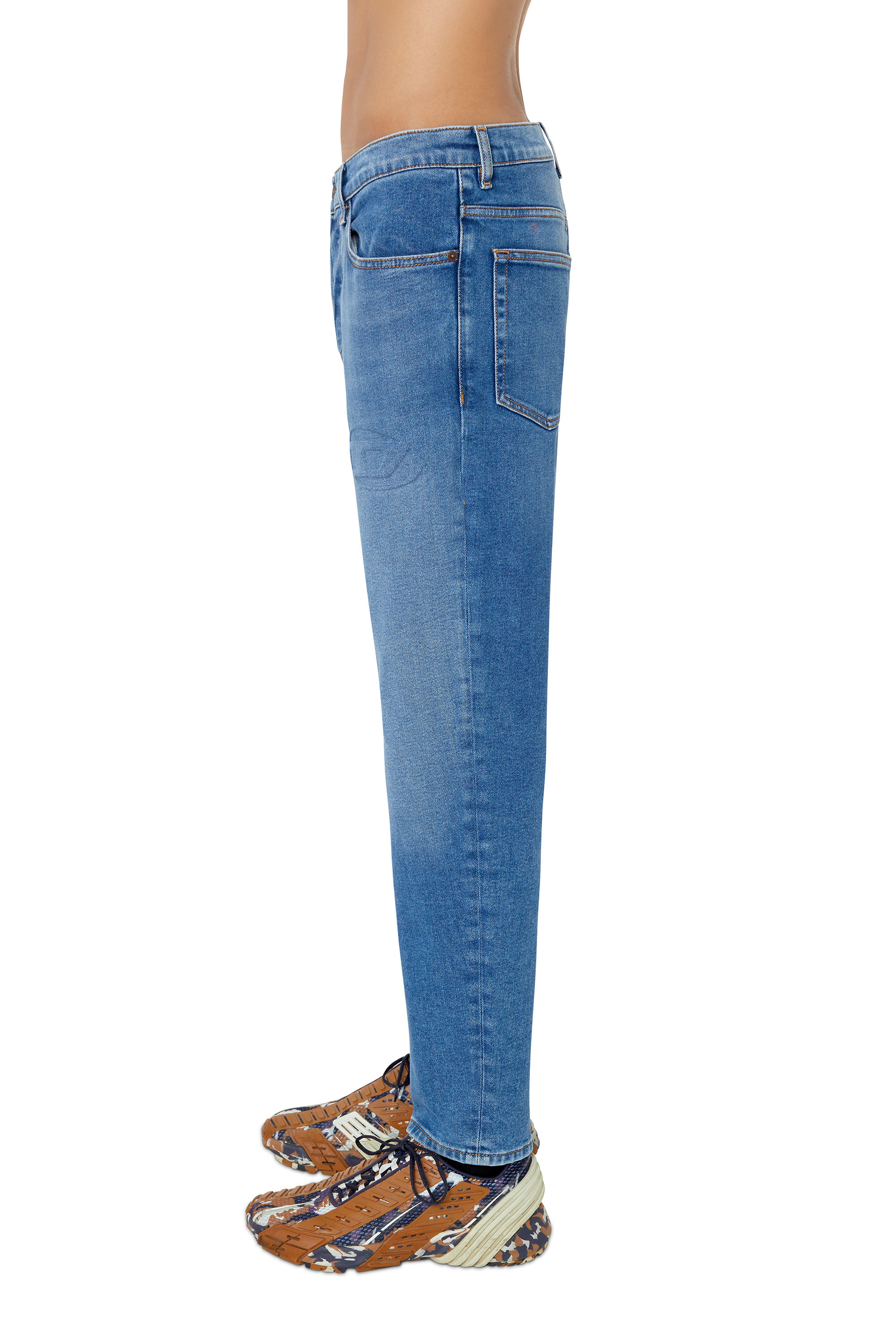 Diesel - 2005 D-FINING 09E34 Tapered Jeans, Blu medio - Image 4